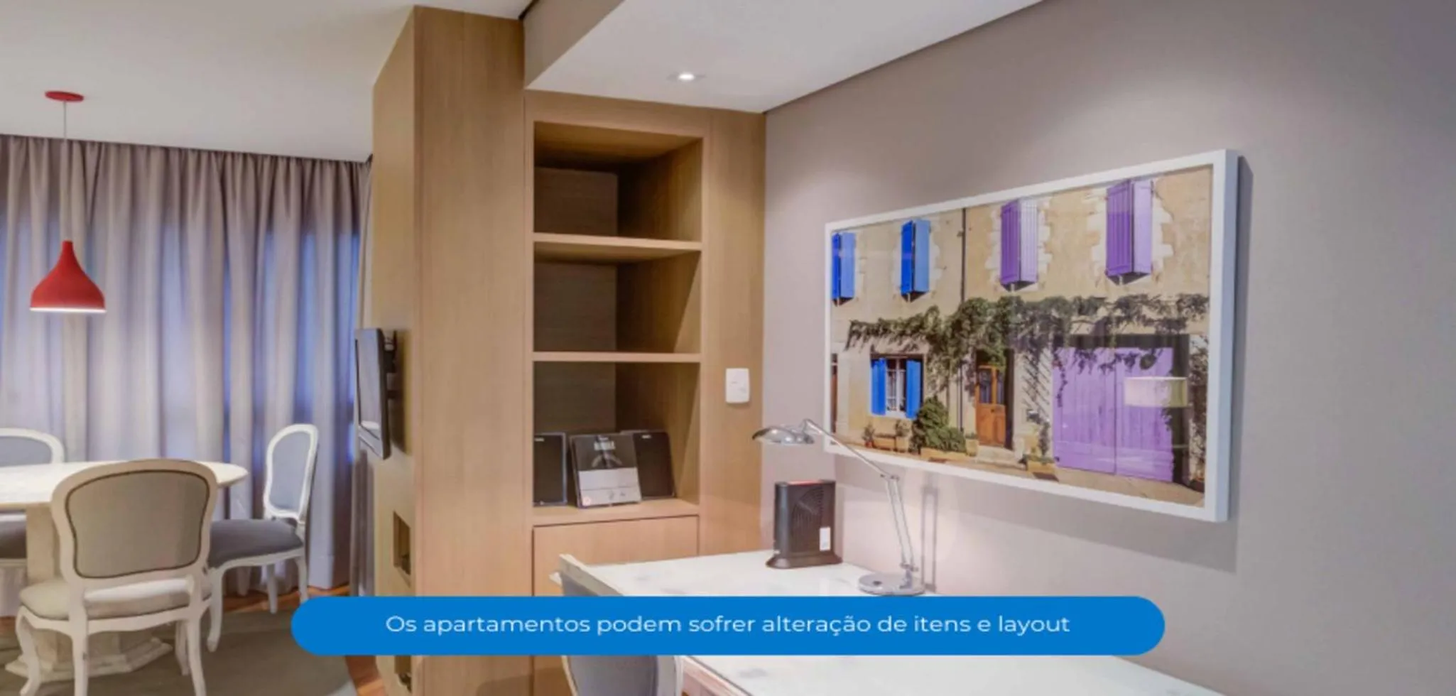 Area and facilities in Roomo Etoile GeorgeV Jardins Residencial