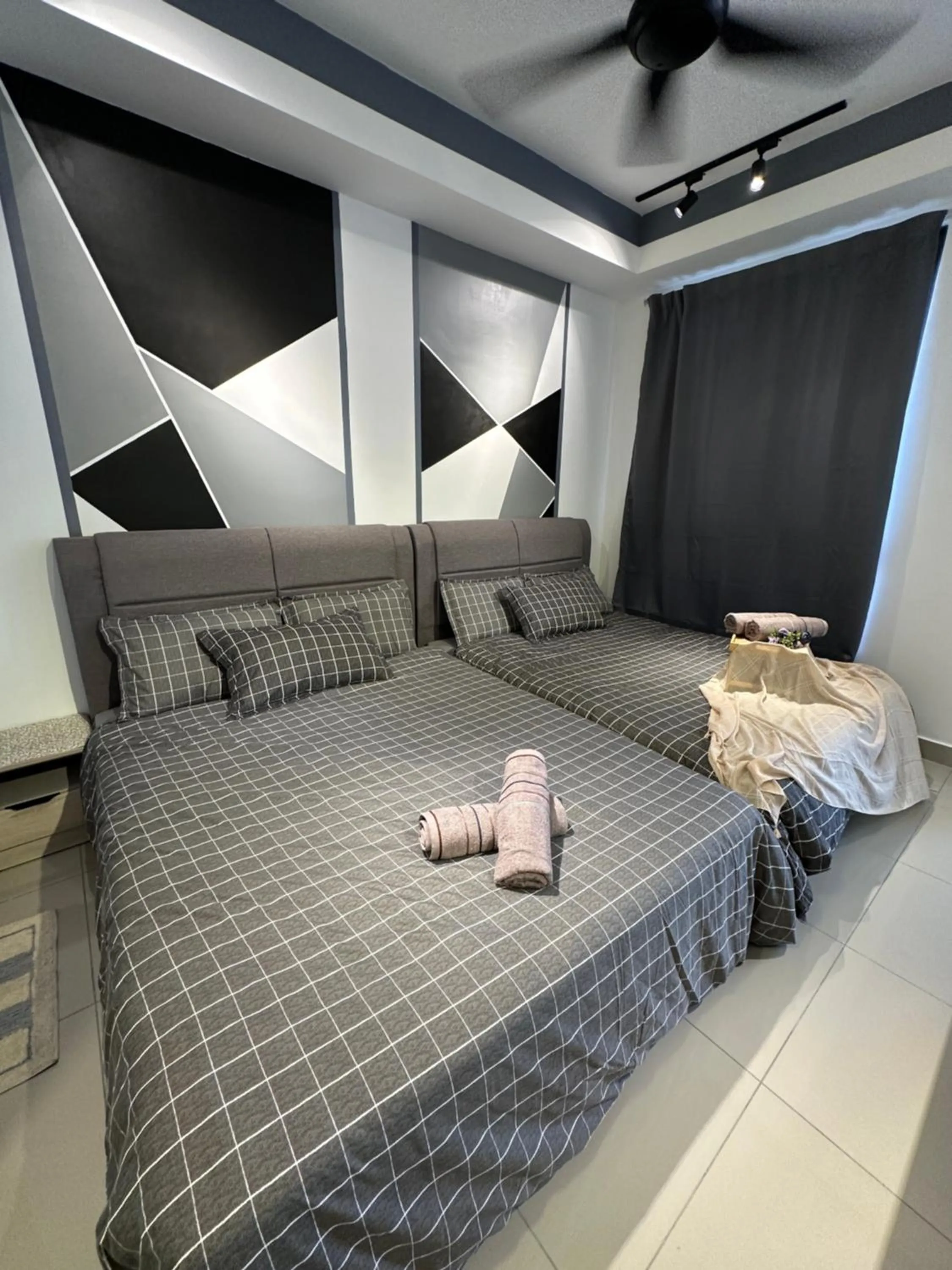 Bed in SeaView PoolView CityView BaliResidence Video game 5minJonker