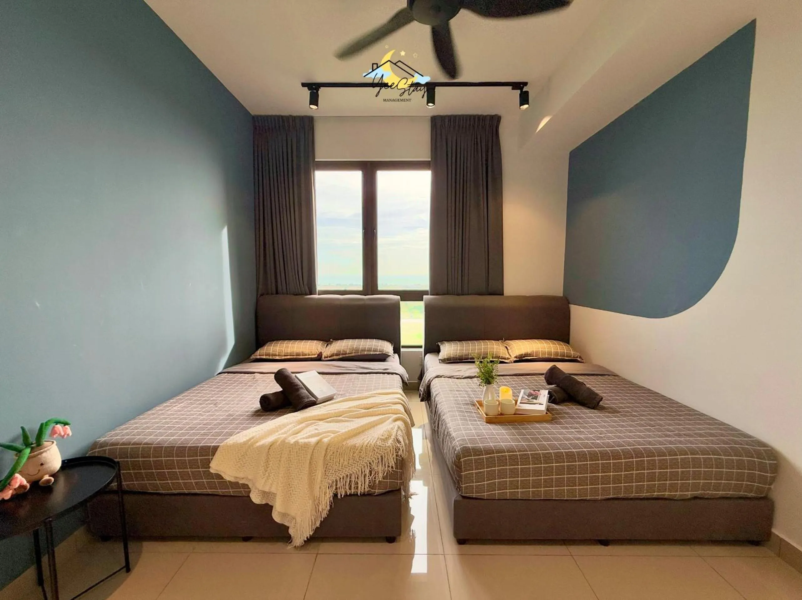 Bed in SeaView PoolView CityView BaliResidence Video game 5minJonker