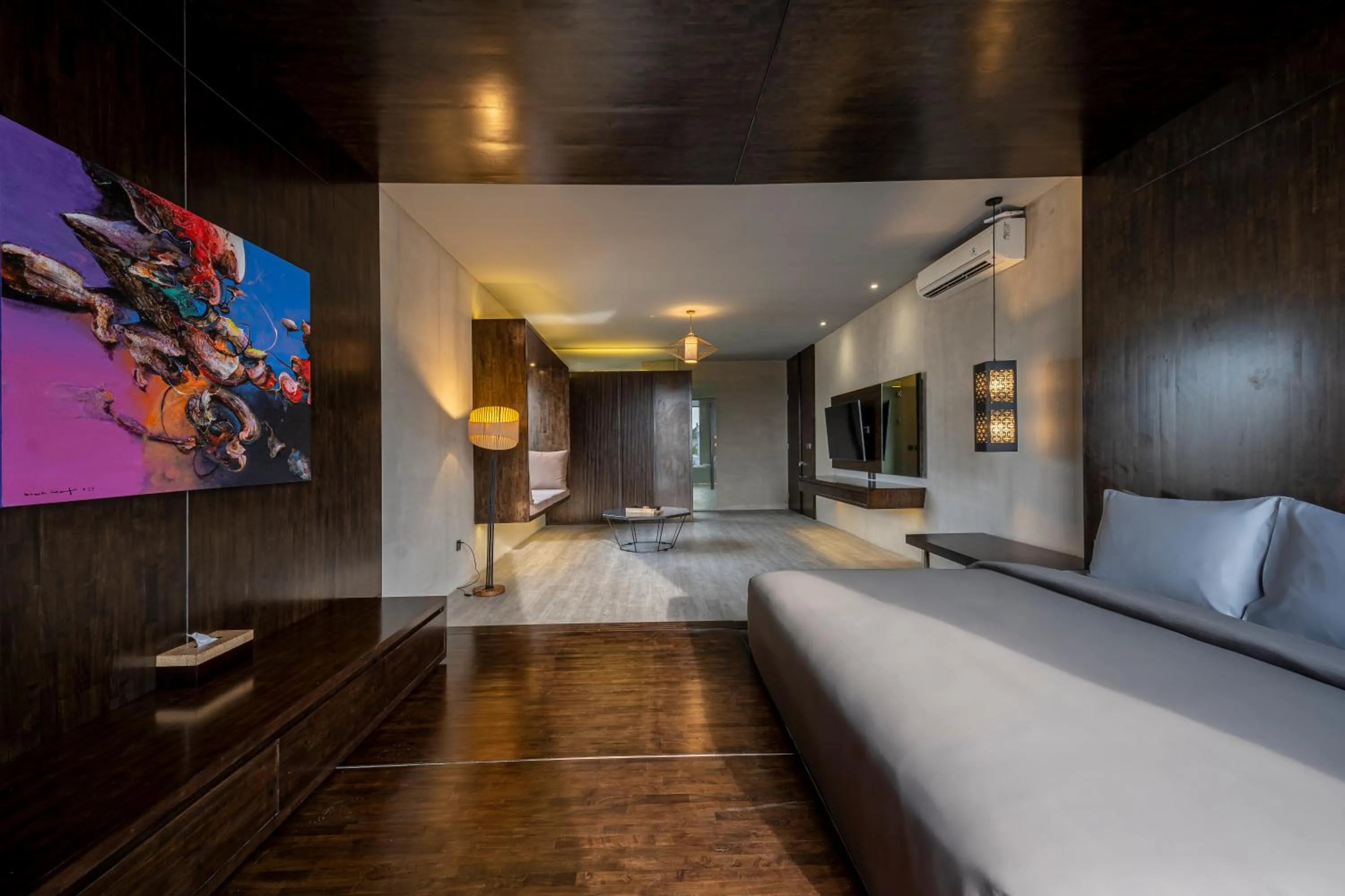 Communal lounge/ TV room, Bed in INSPIRA Seminyak