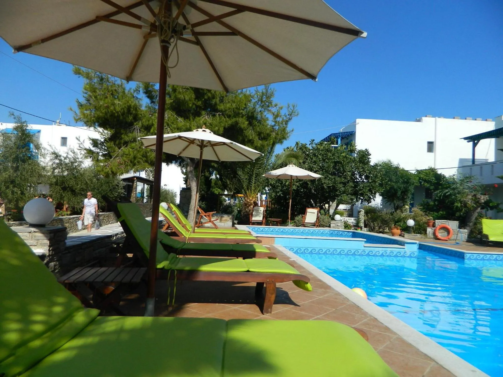 Swimming pool in Ioanna Apartments