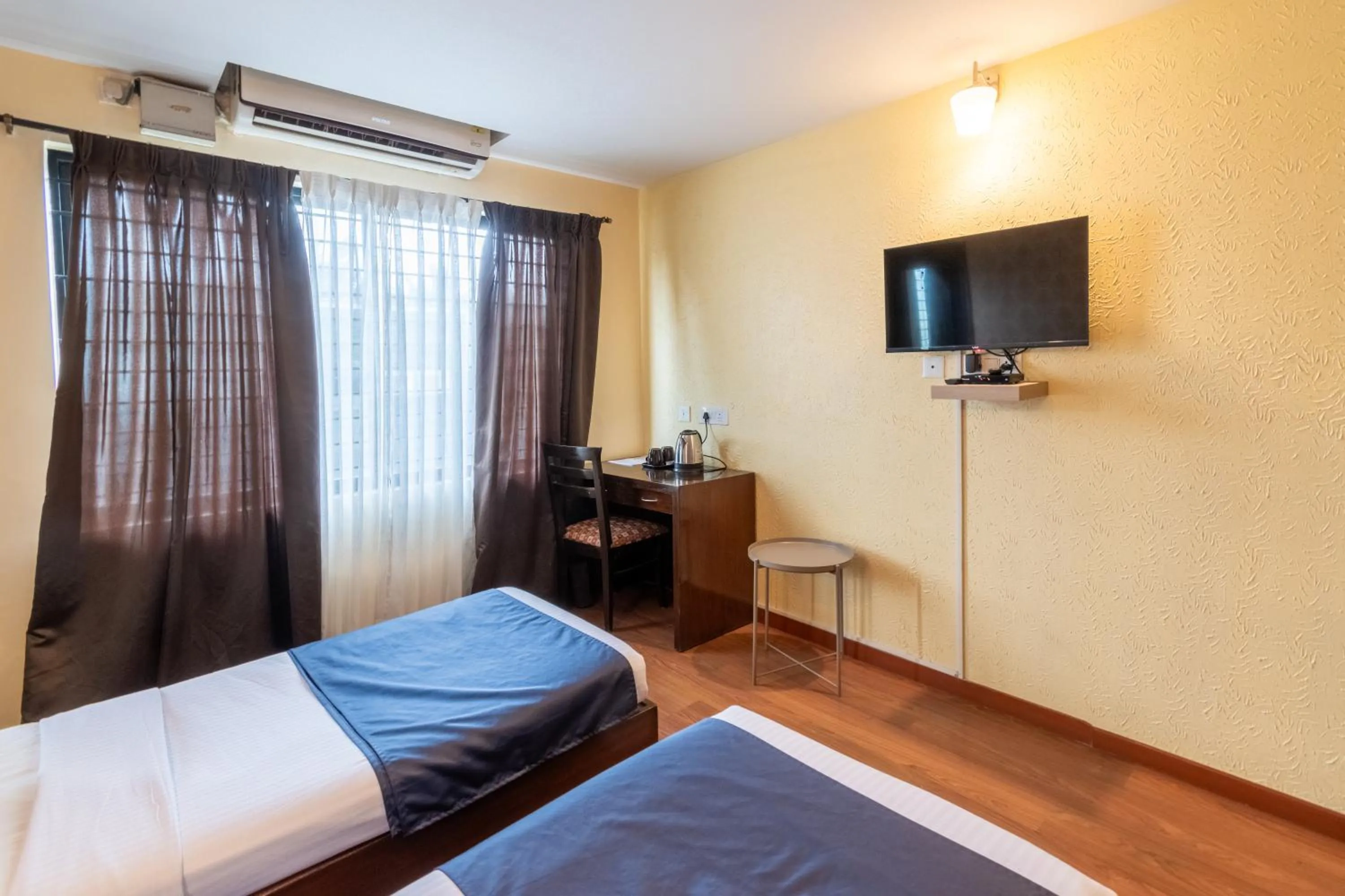 Bed in Chocolat house