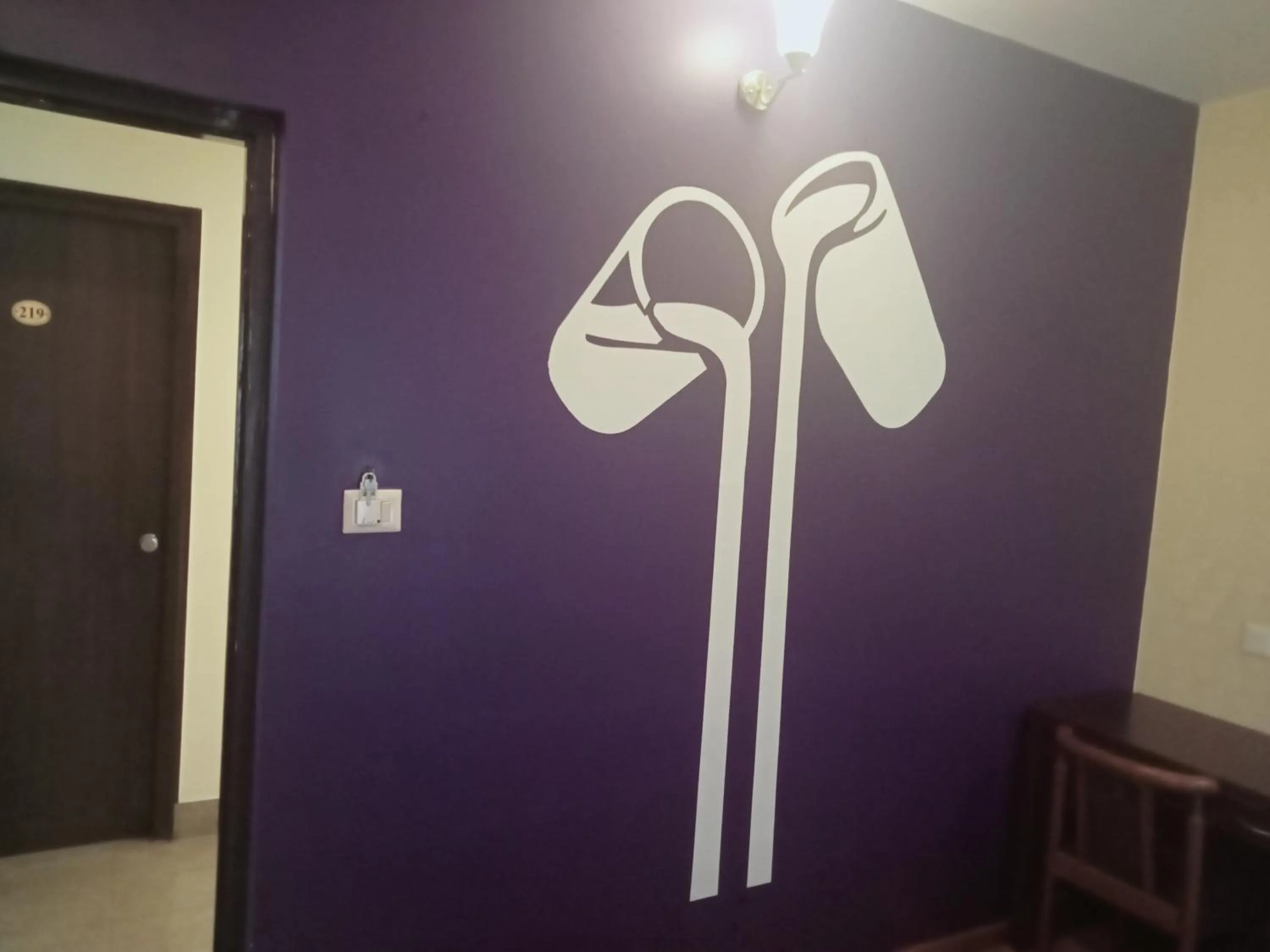 Bedroom in Chocolat house