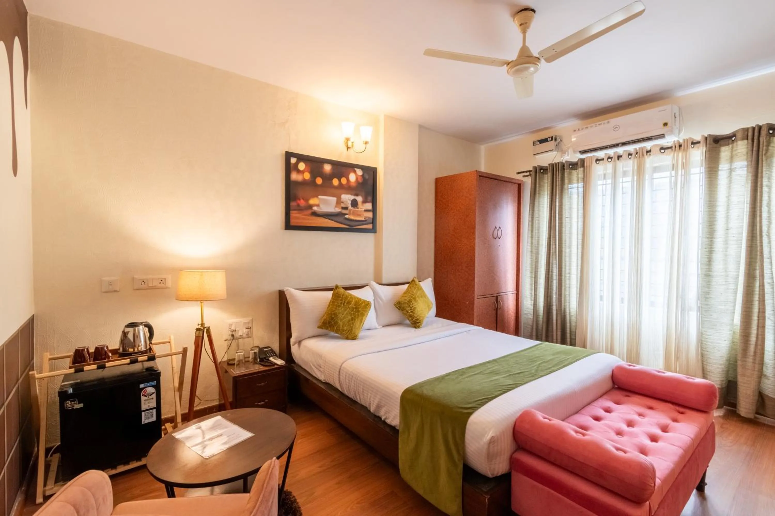 Bed in Chocolat house