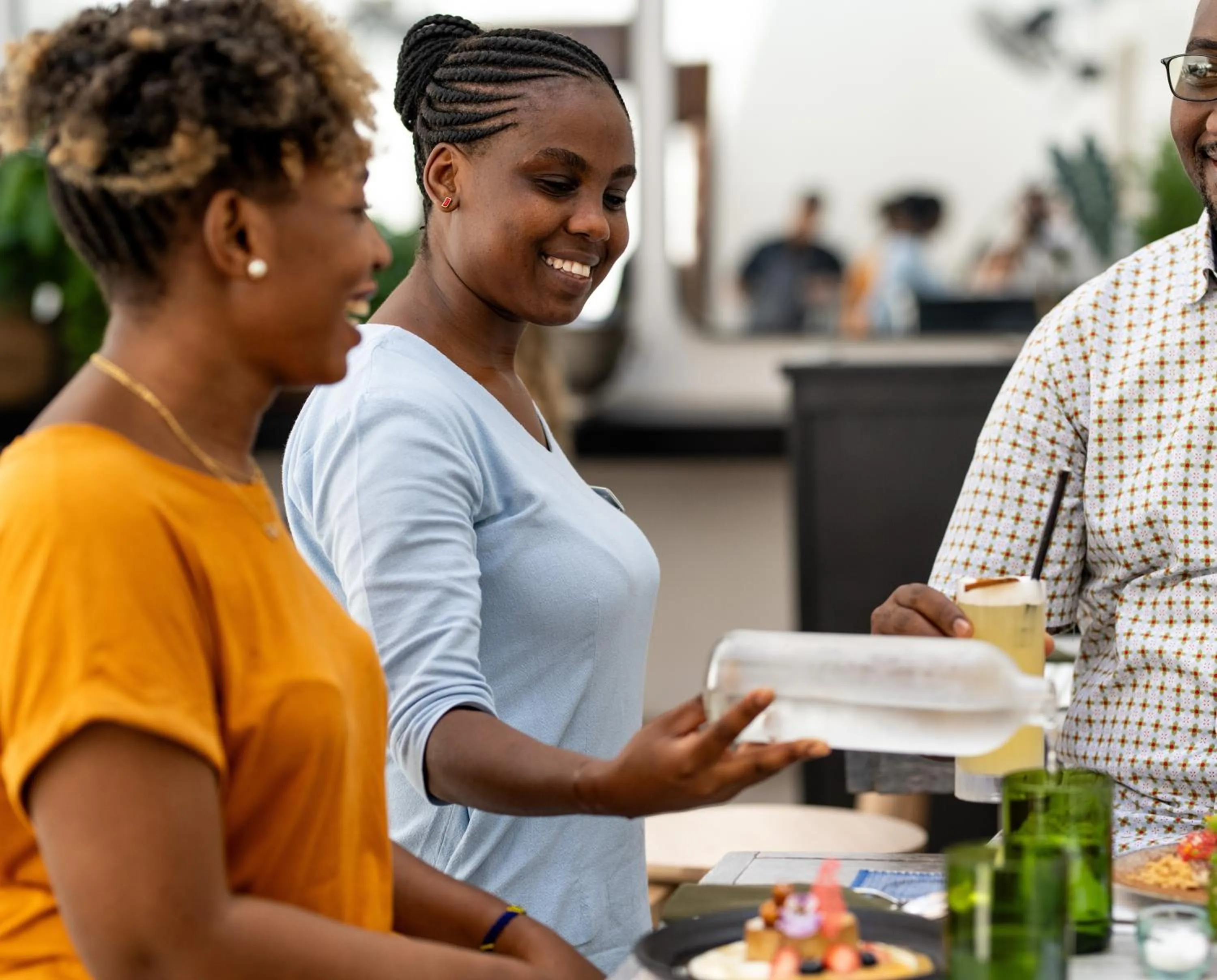 Staff in The Neela Boutique Hotel Stone Town
