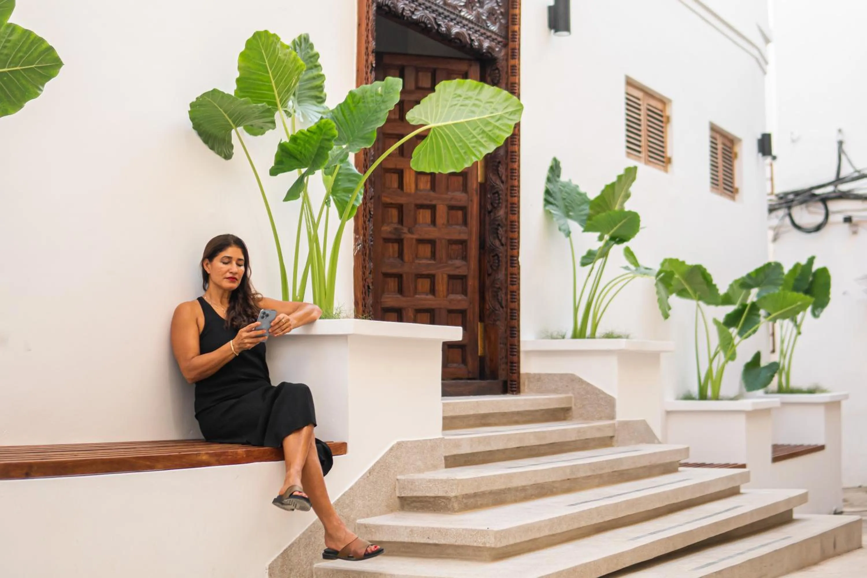 Property building in The Neela Boutique Hotel Stone Town