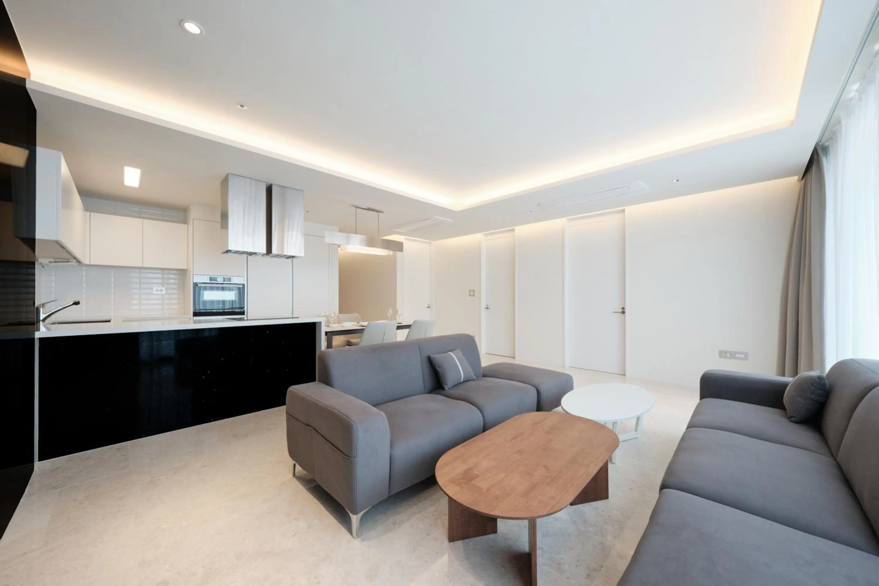 Living room in UH FLAT Signature DAEGU