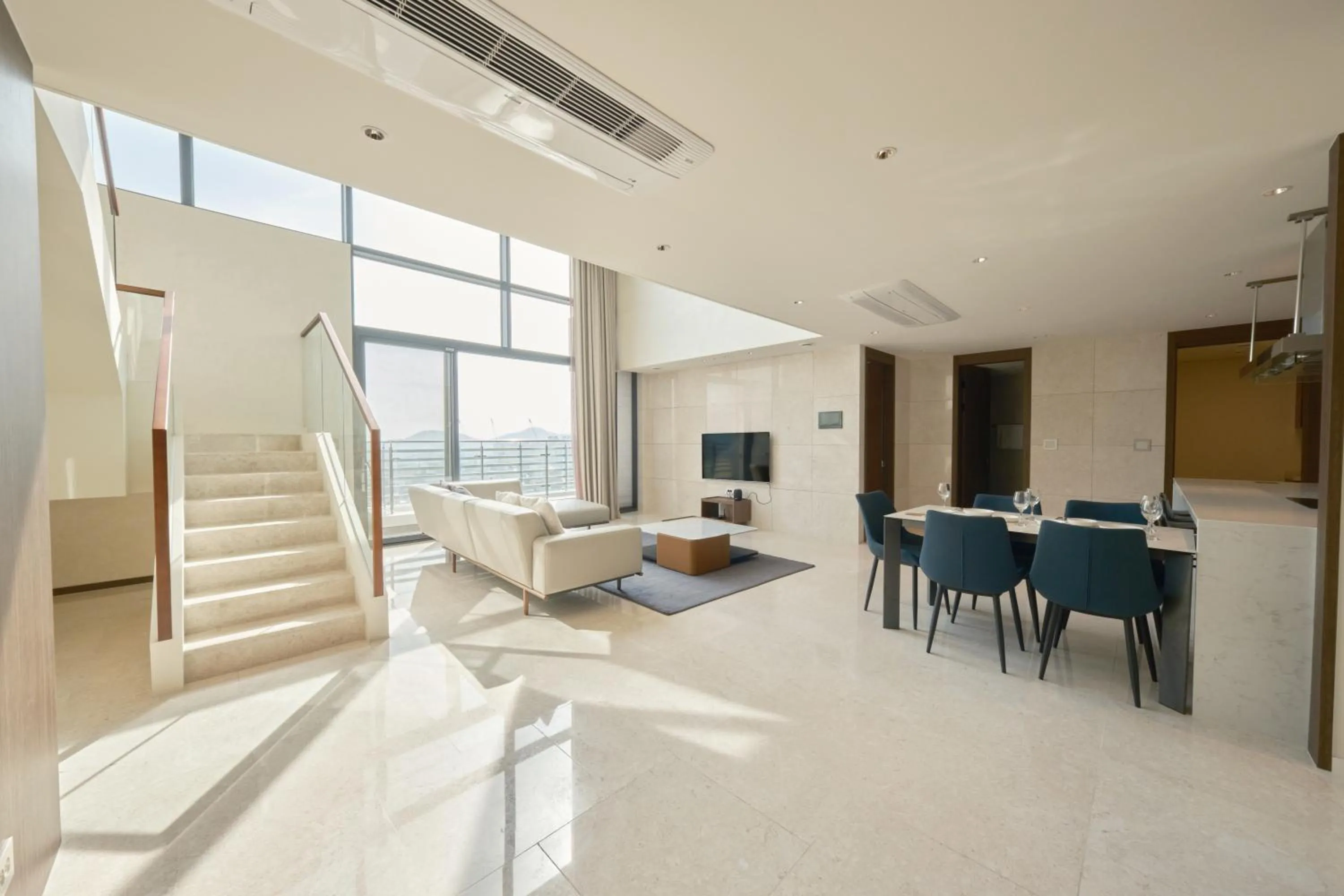 Living room in UH FLAT Signature DAEGU