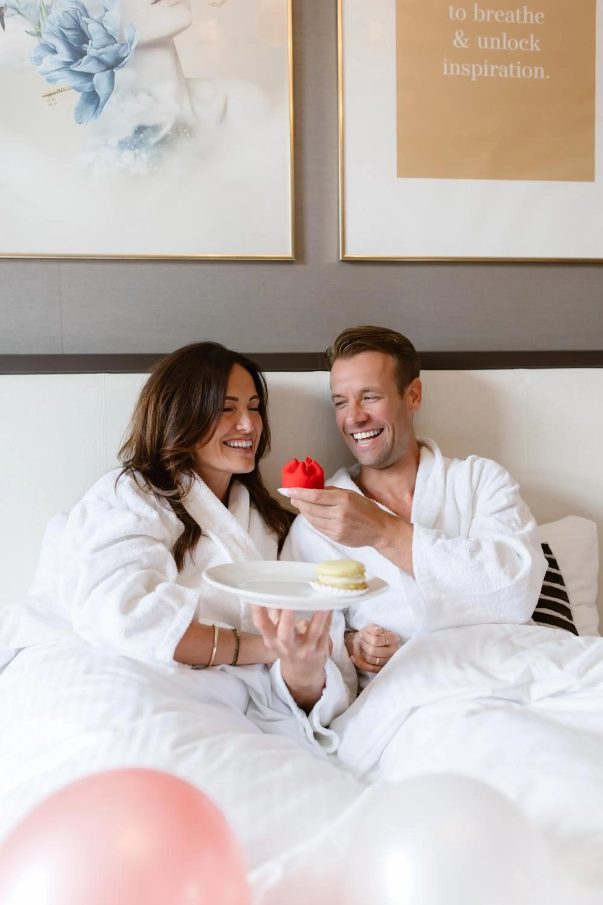 room service, Bed in Breathe Boutique Hotel