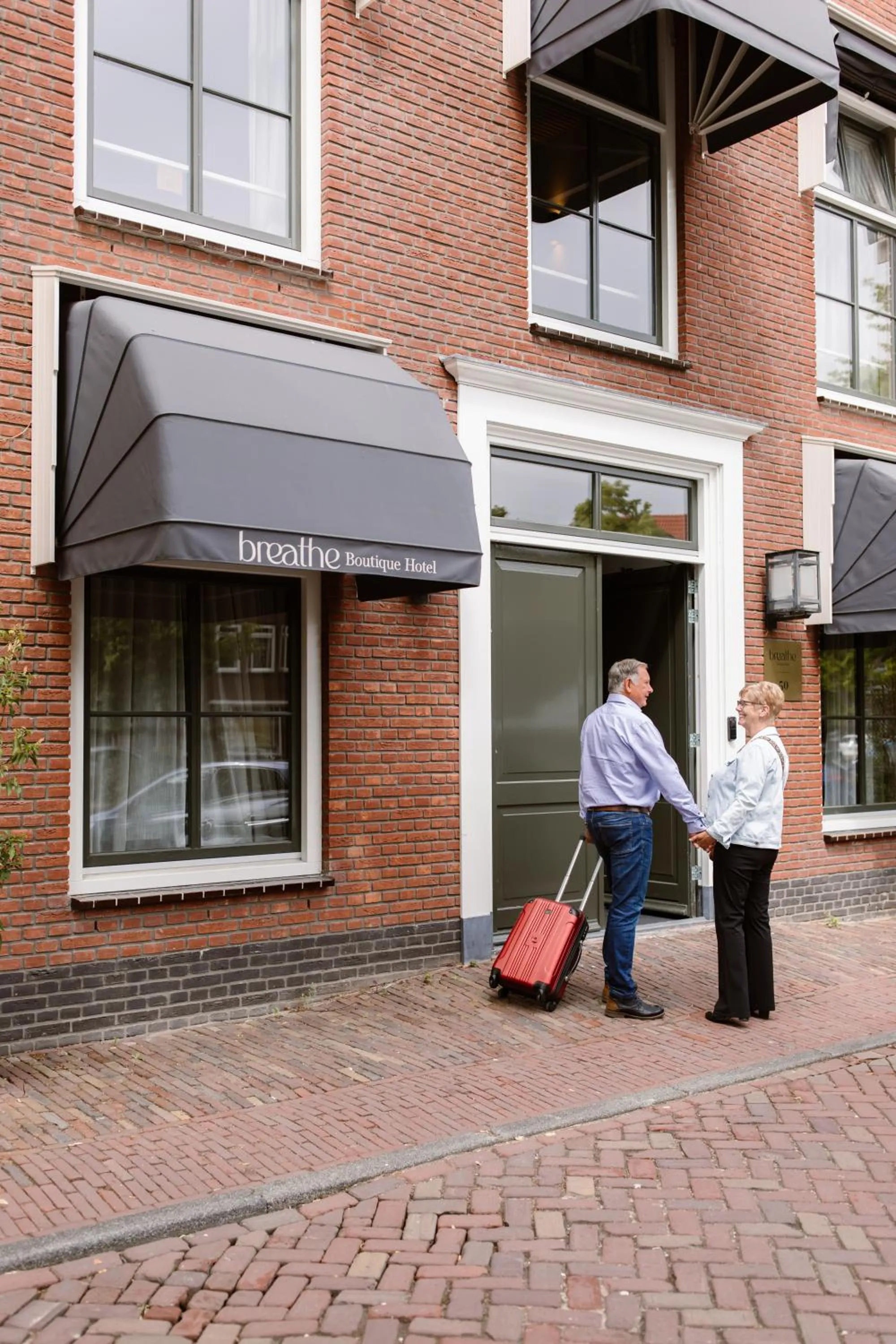 People in Breathe Boutique Hotel