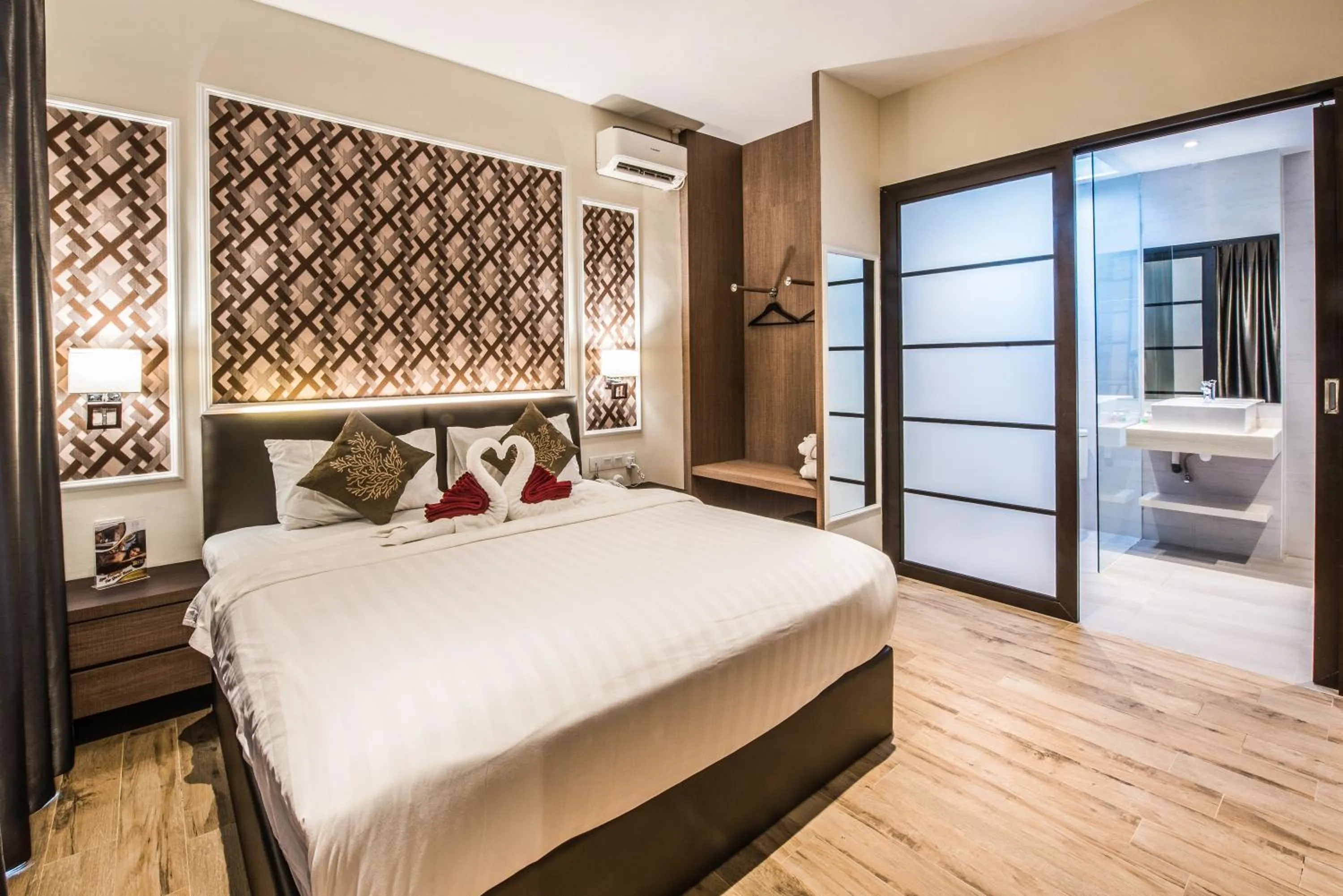 Bedroom, Bed in Woda Villa & Spa