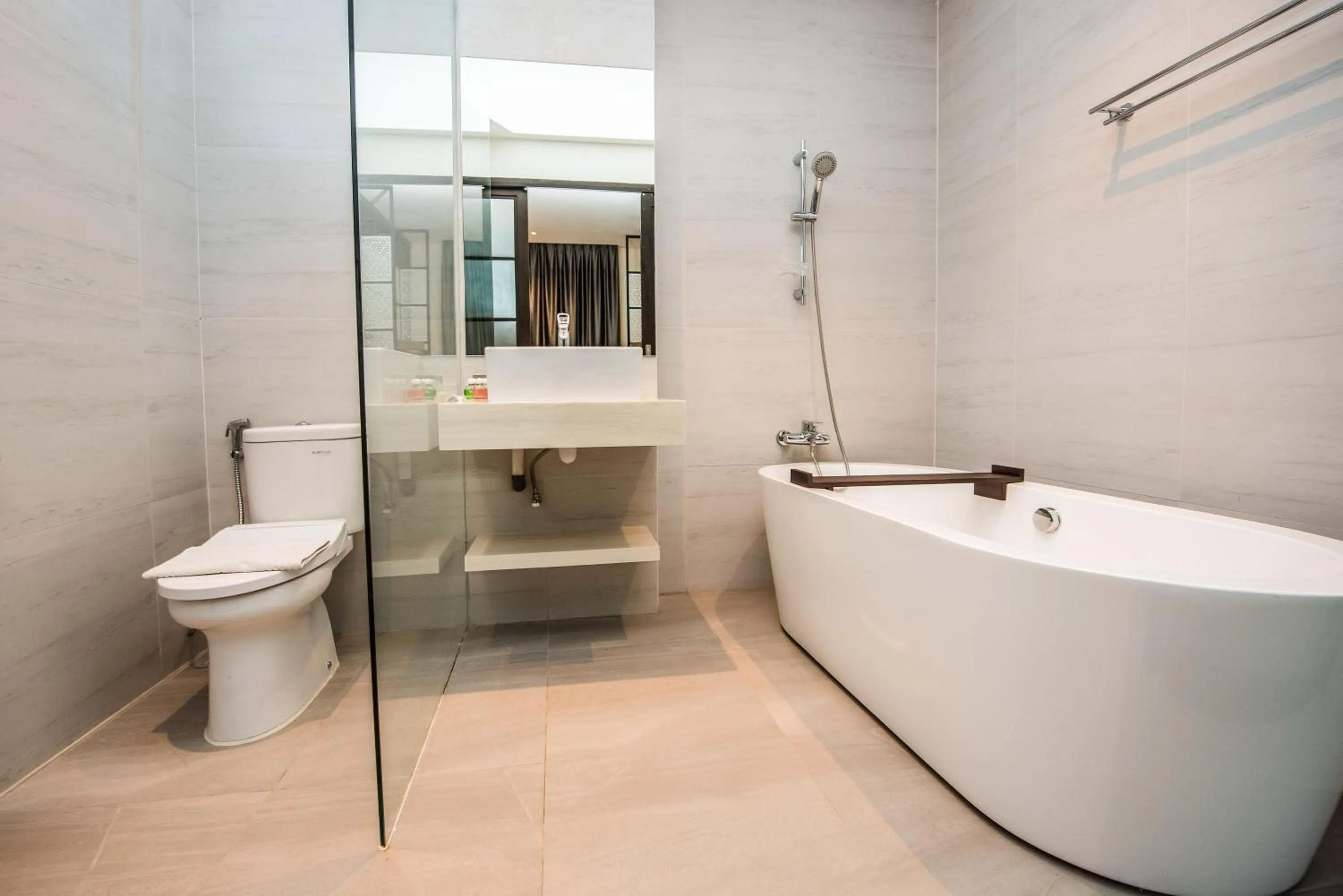 Bathroom in Woda Villa & Spa