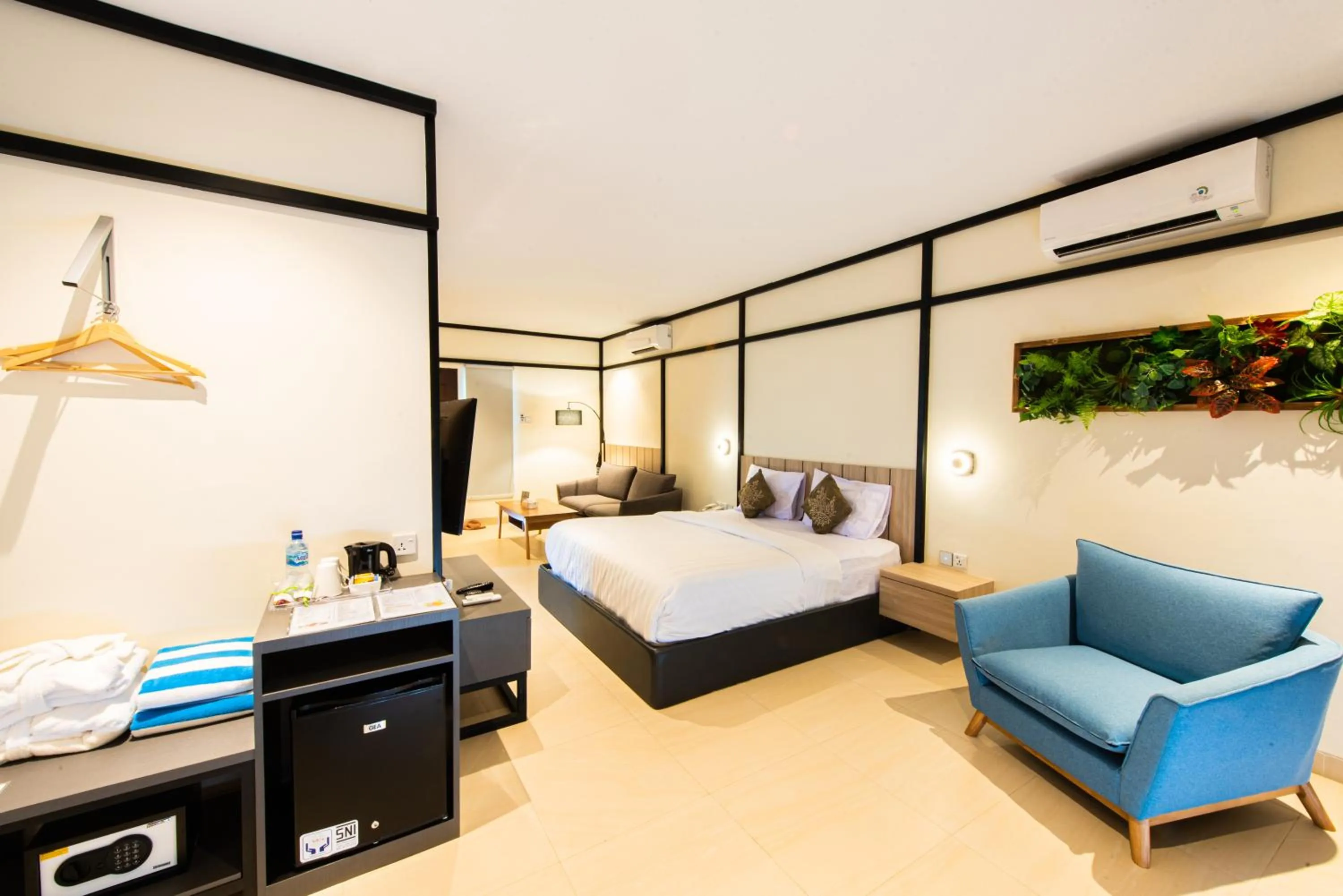 Bedroom, Bed in Woda Villa & Spa