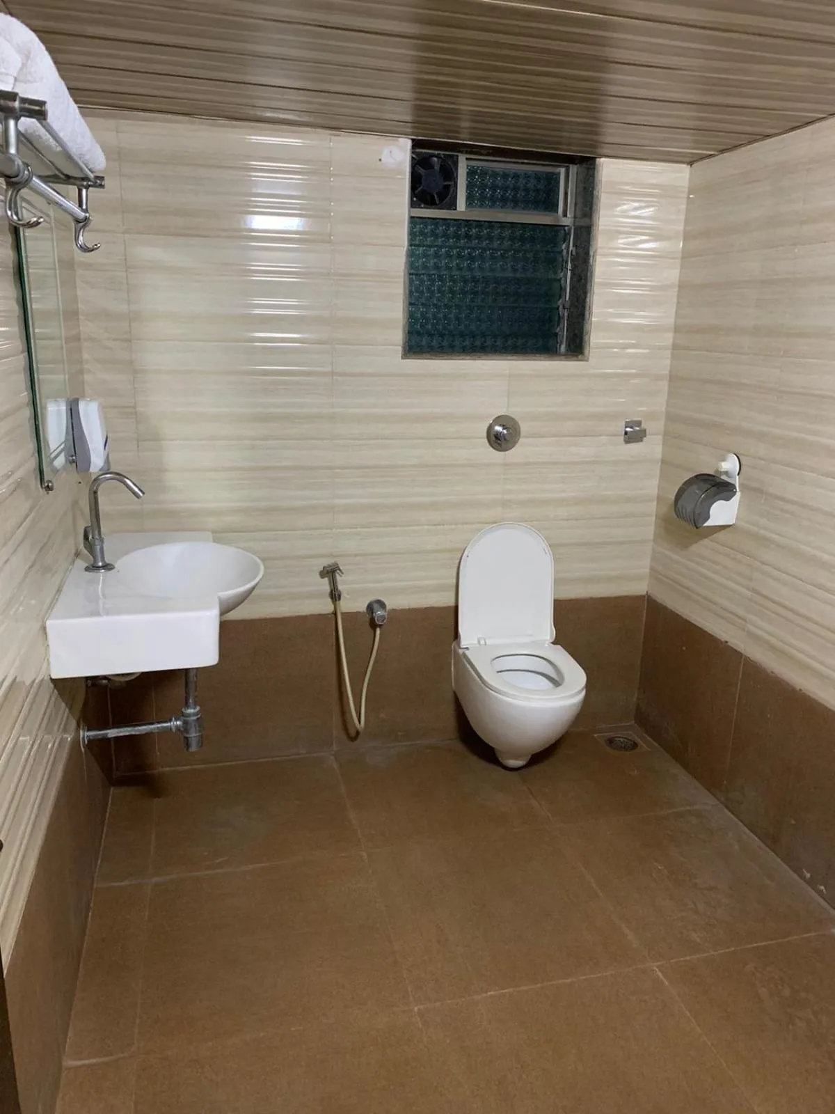Bathroom in Ruturaj Inn Alibag
