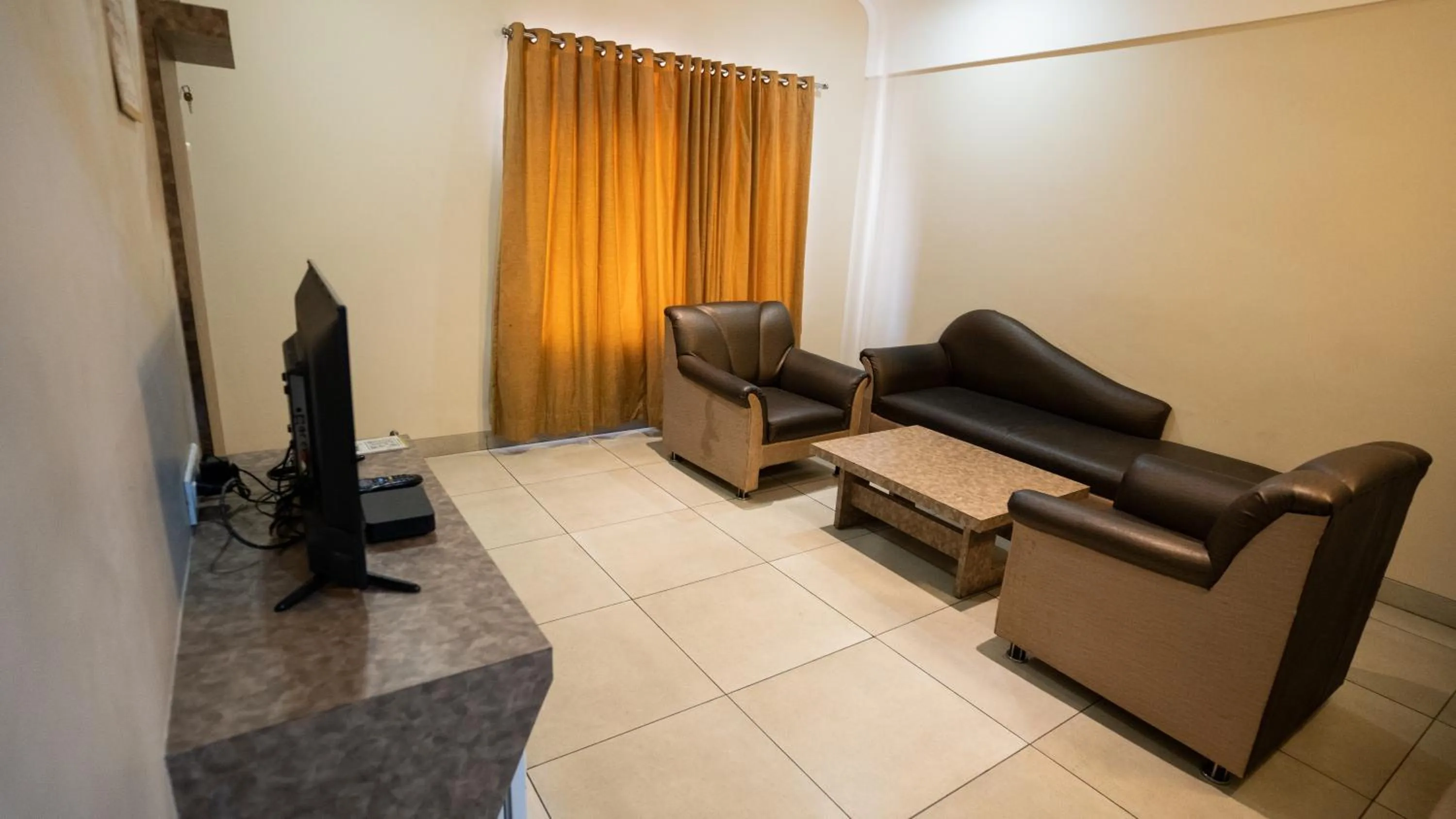 Living room in Ruturaj Inn Alibag