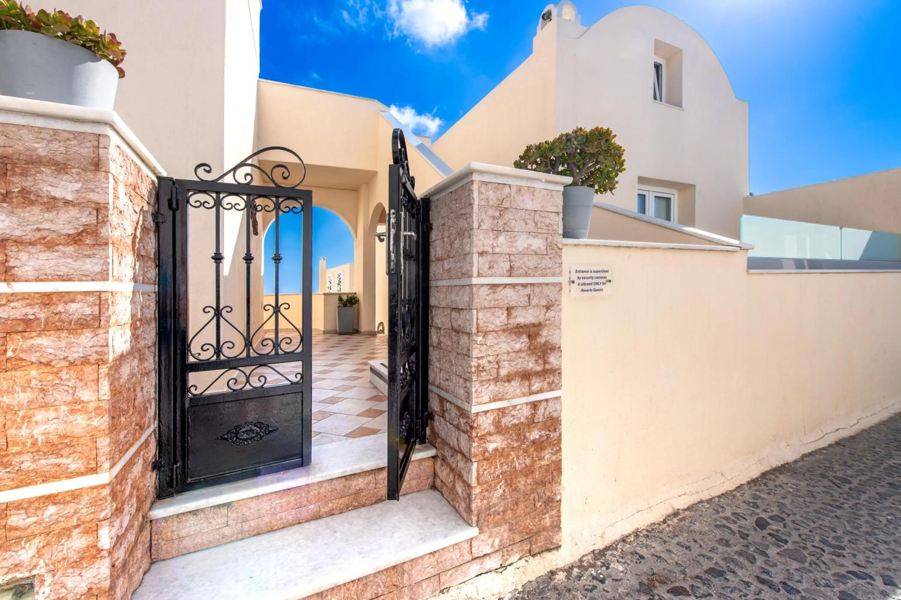 Property building in Reverie Santorini Hotel