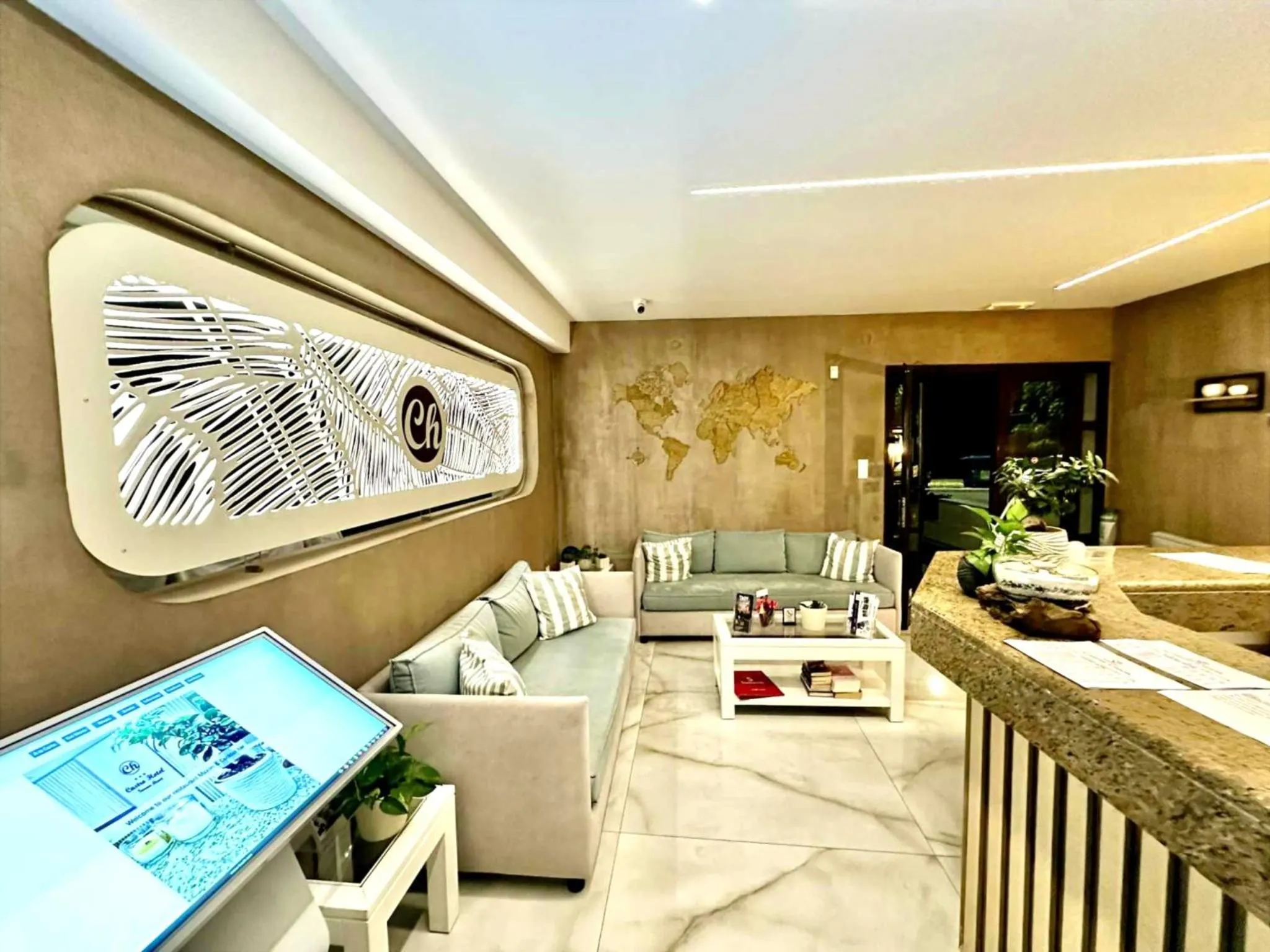 Lobby or reception in Castro Hotel