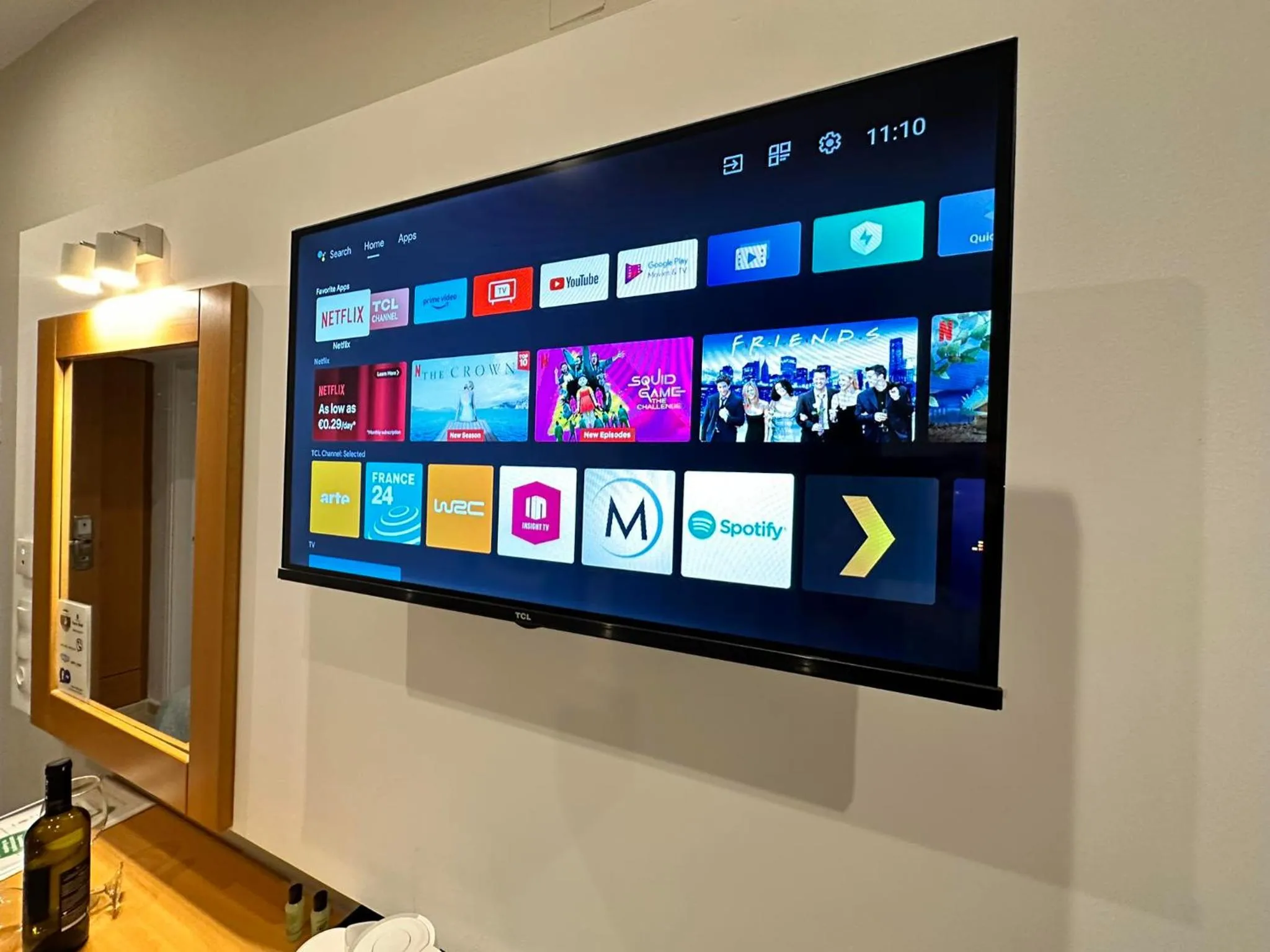 TV and multimedia in Castro Hotel