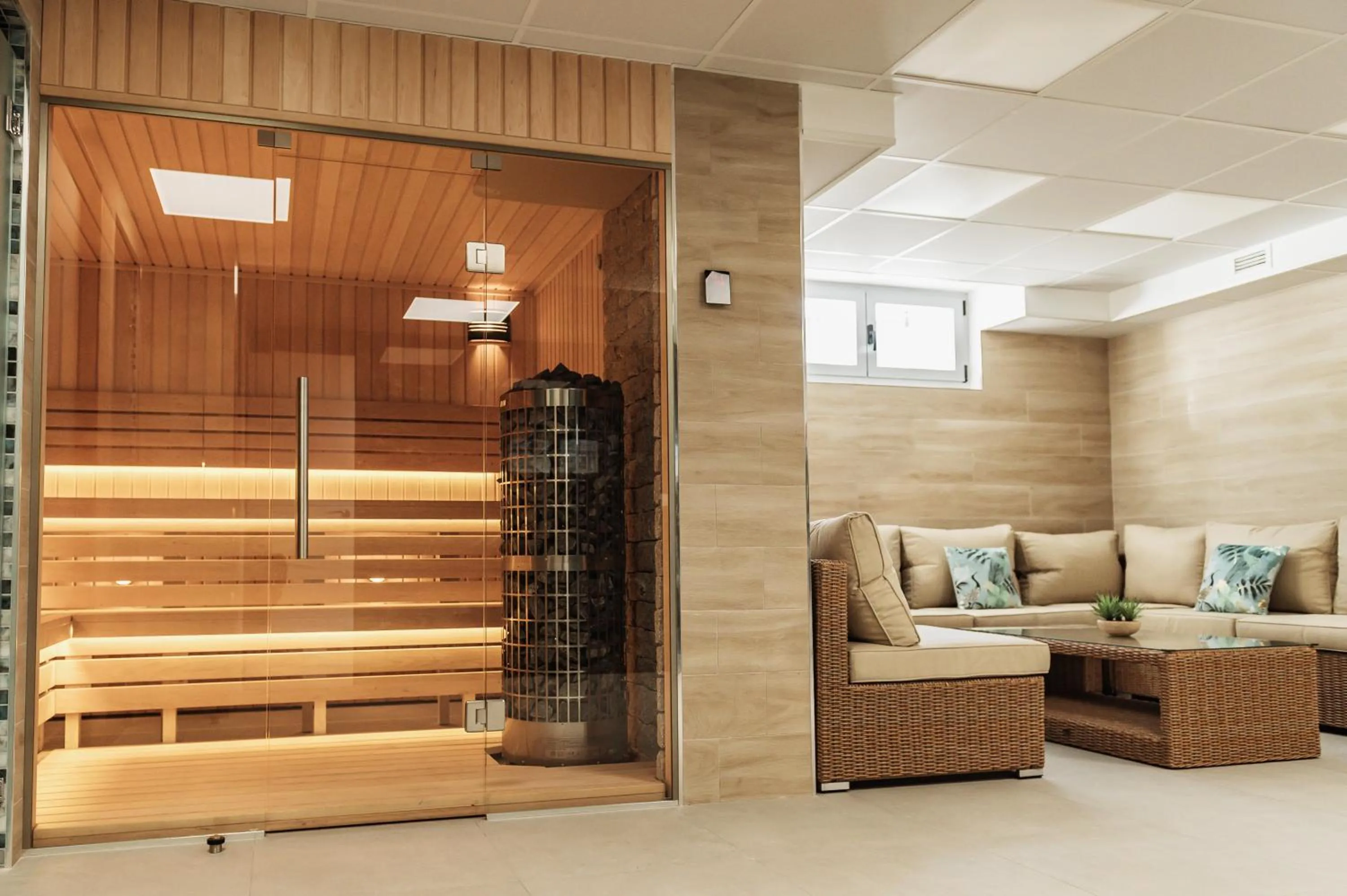 Sauna in Nacavi Albir Aparthotel