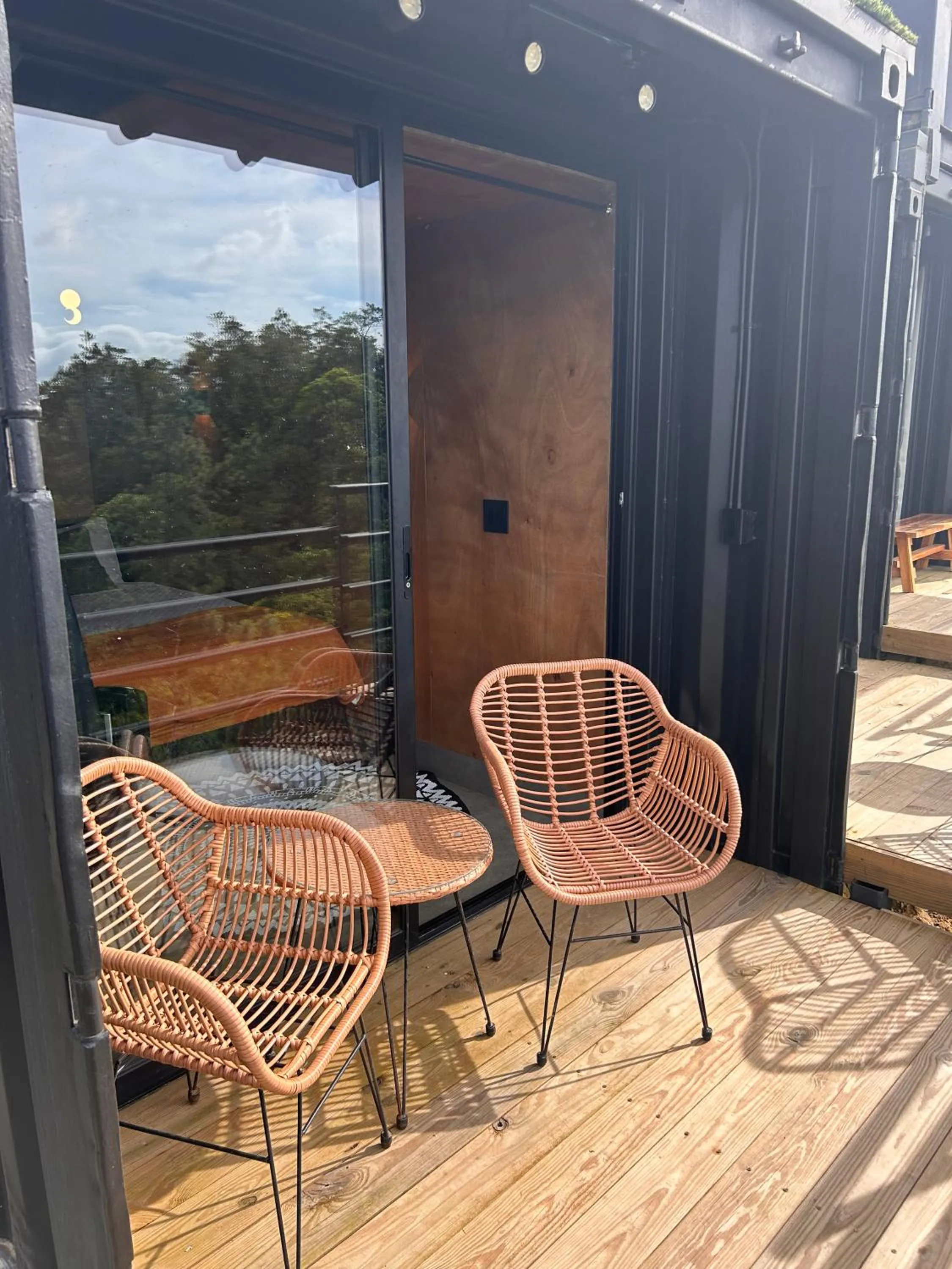 Balcony/Terrace in Nomada Republic Hotel El valle
