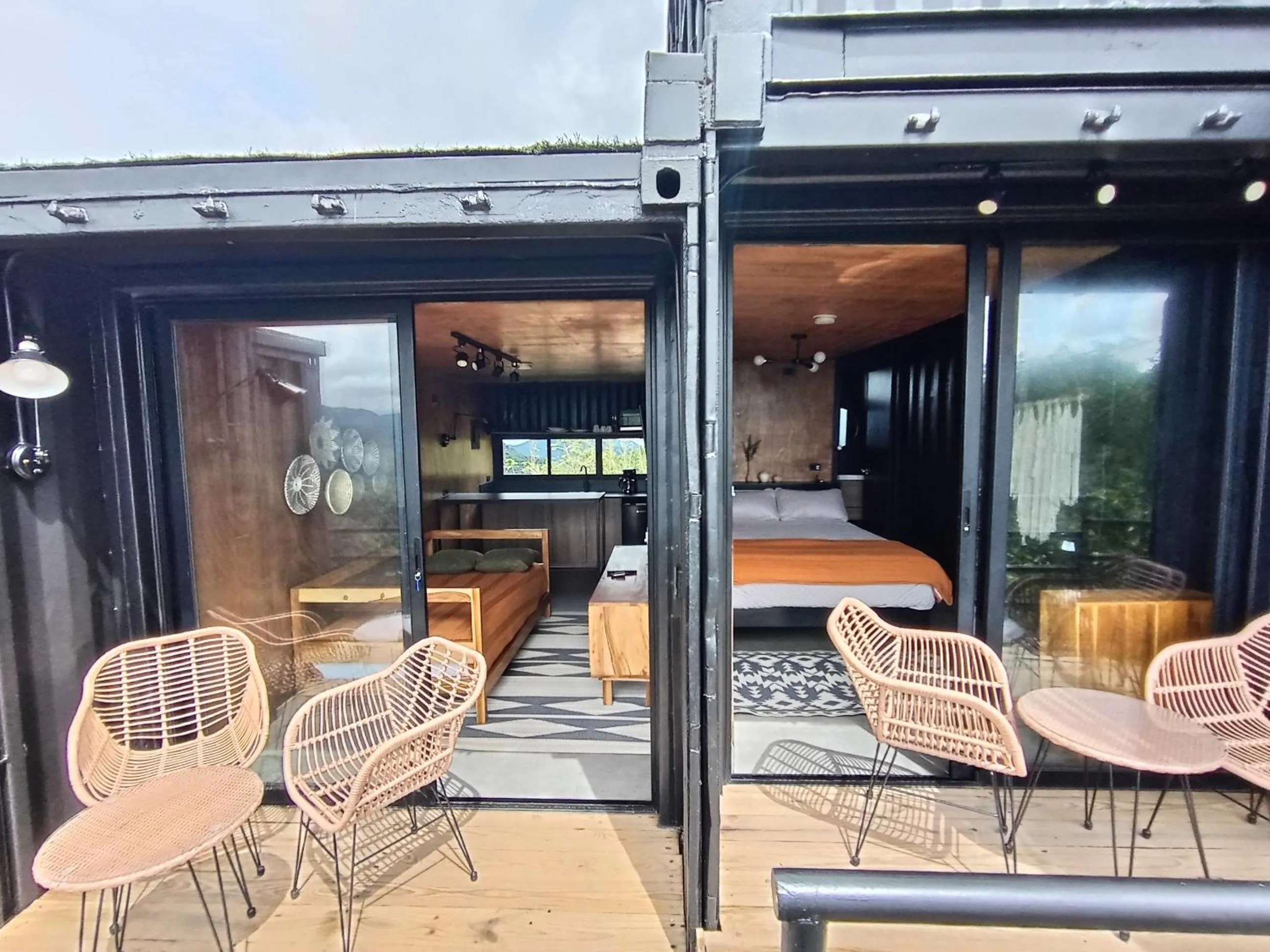 Balcony/Terrace in Nomada Republic Hotel El valle