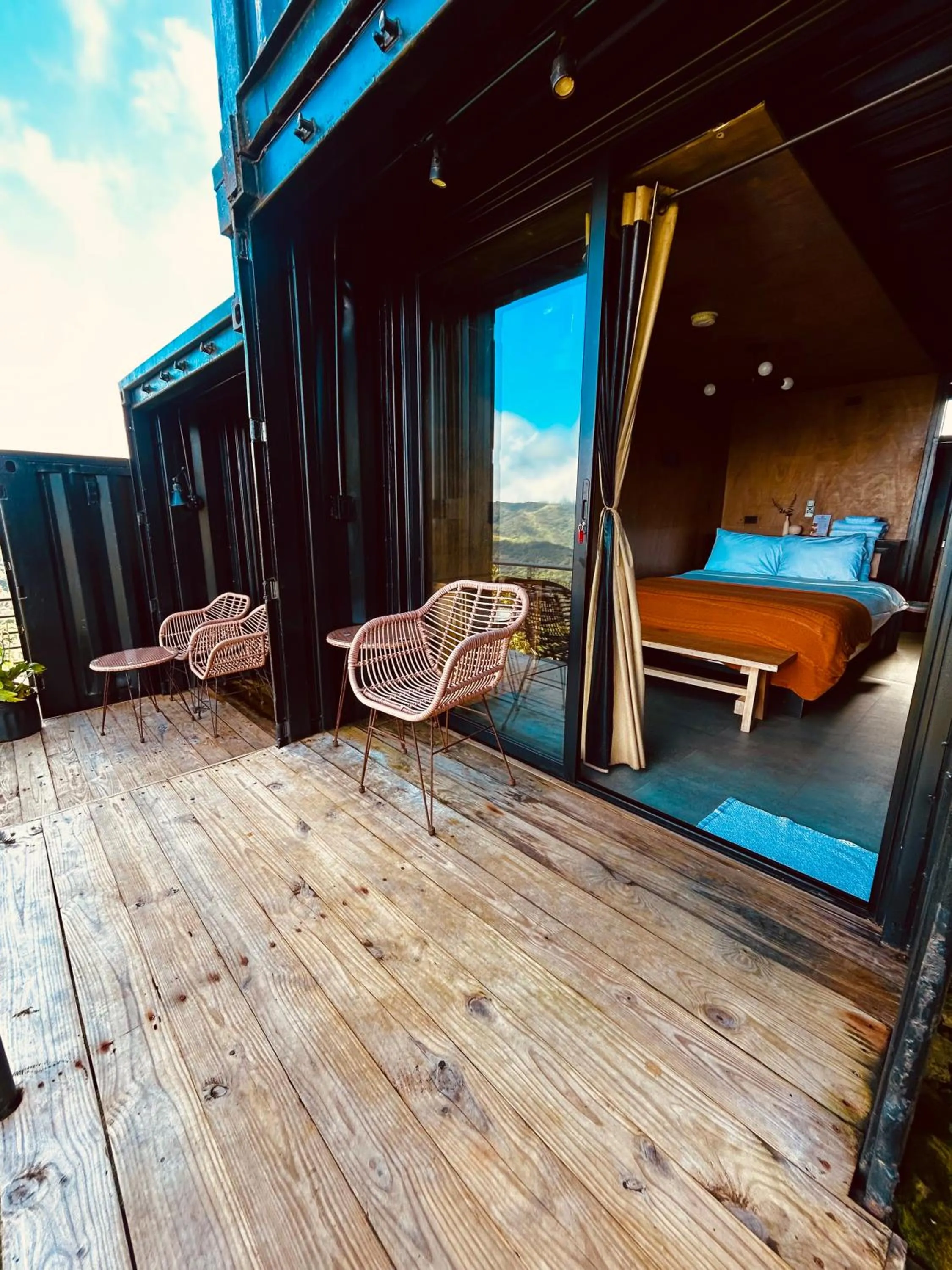 Balcony/Terrace in Nomada Republic Hotel El valle