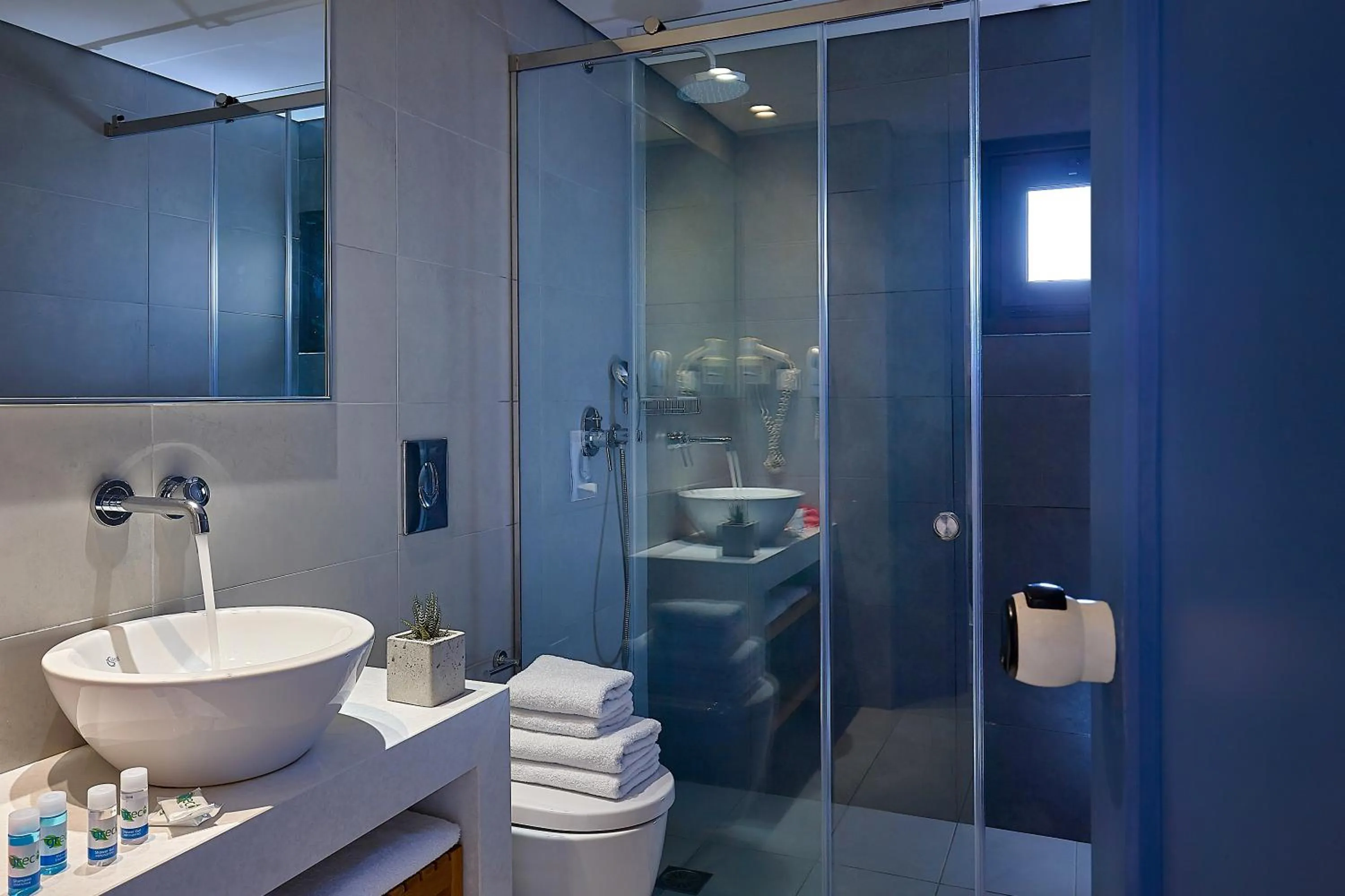 Shower in Castello Village Resort