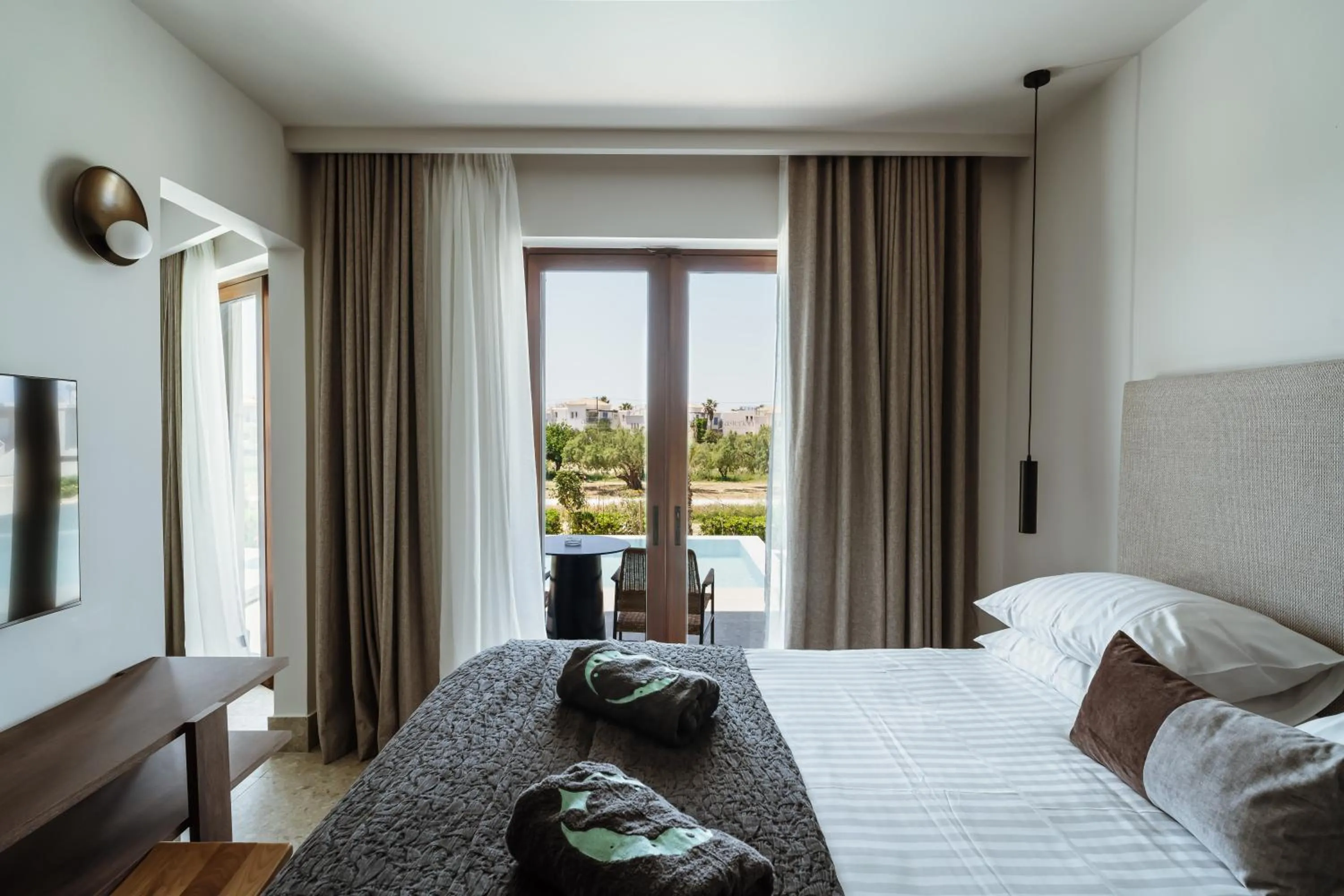 Bedroom, Bed in Asterion Suites & Spa - Designed for Adults