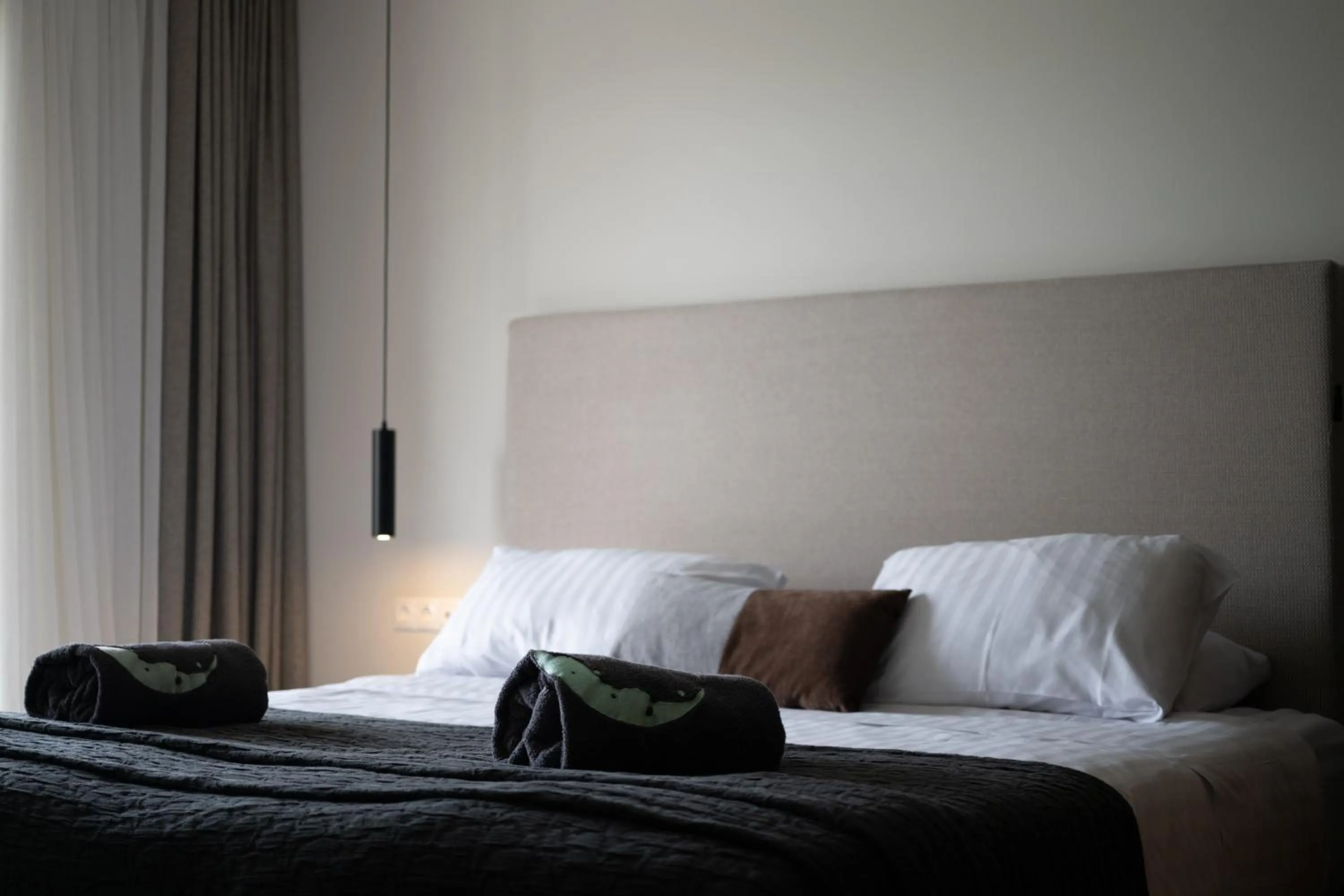 Bed in Asterion Suites & Spa - Designed for Adults