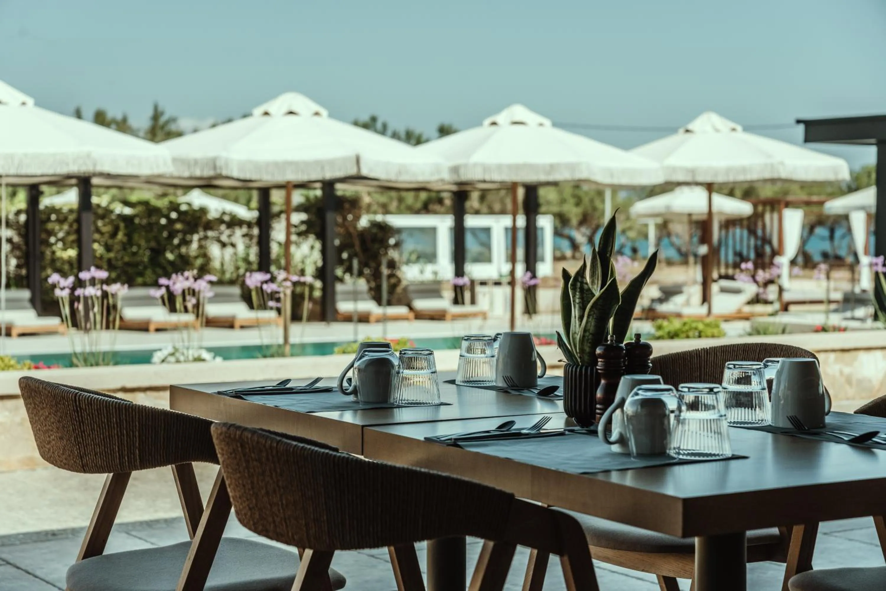 Restaurant/places to eat in Asterion Suites & Spa - Designed for Adults