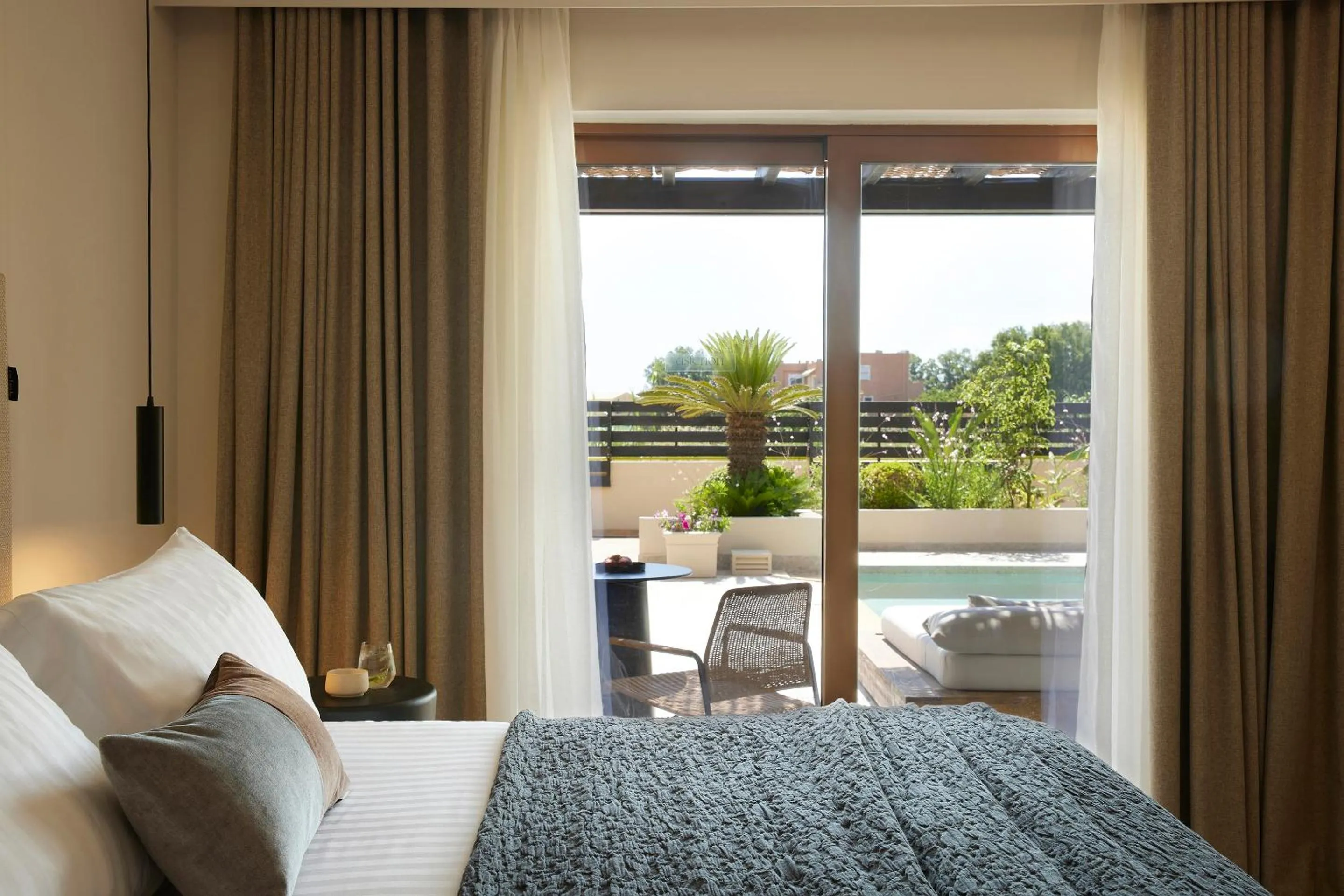 Bedroom, Bed in Asterion Suites & Spa - Designed for Adults