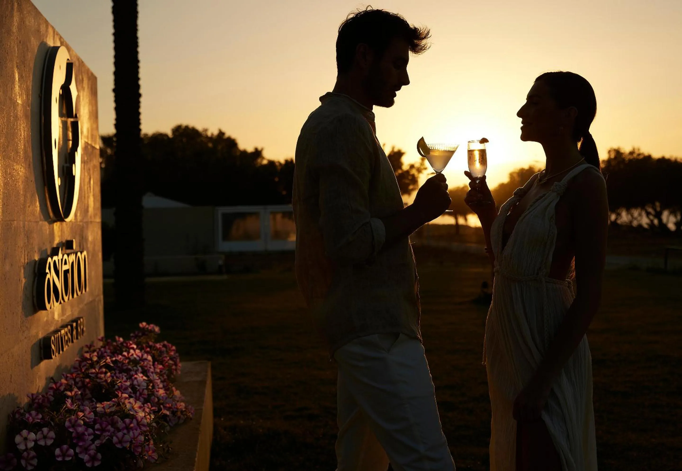 Sunset in Asterion Suites & Spa - Designed for Adults