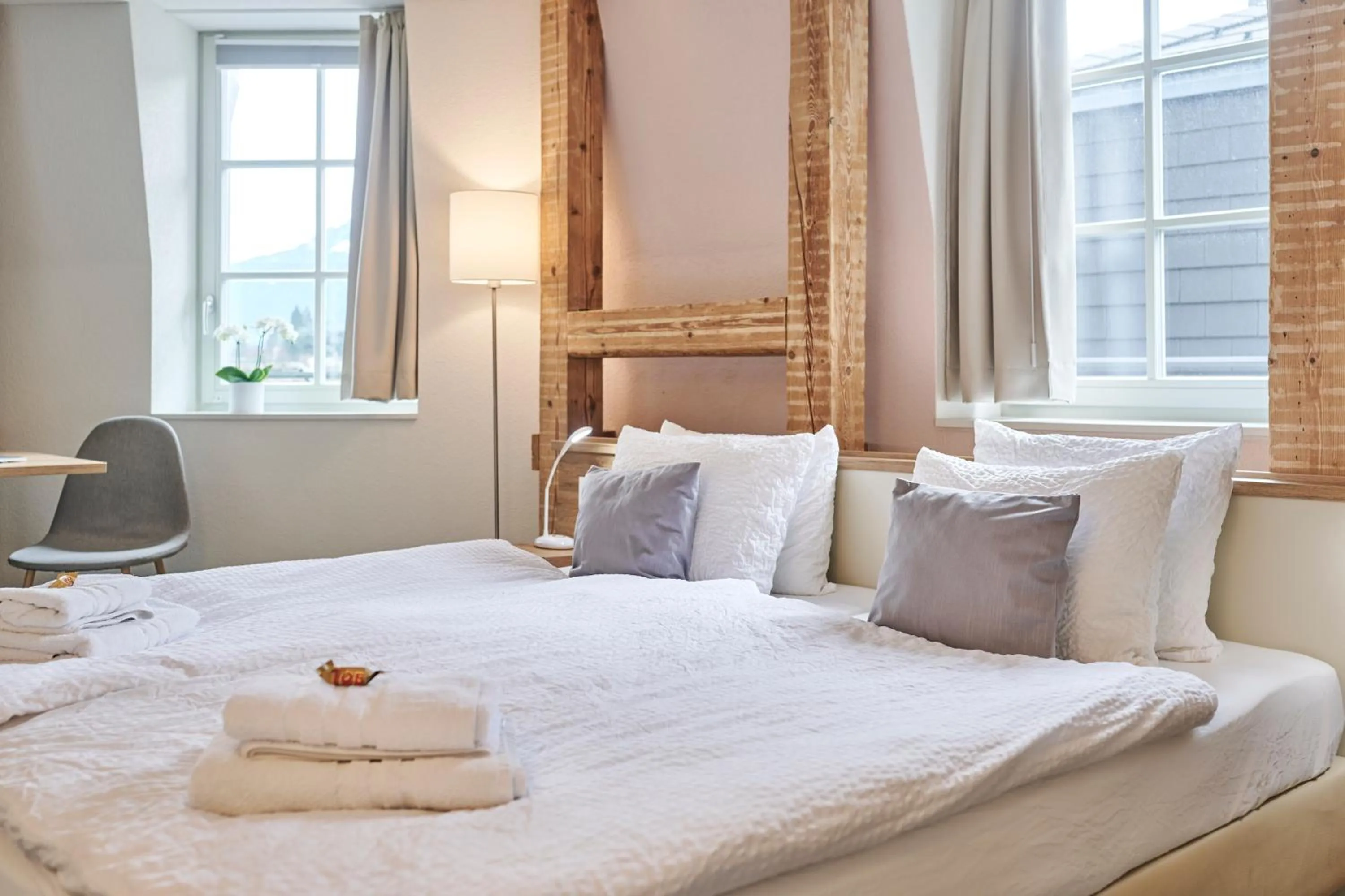 Bed in Aparthotel Krone - Self Check-In