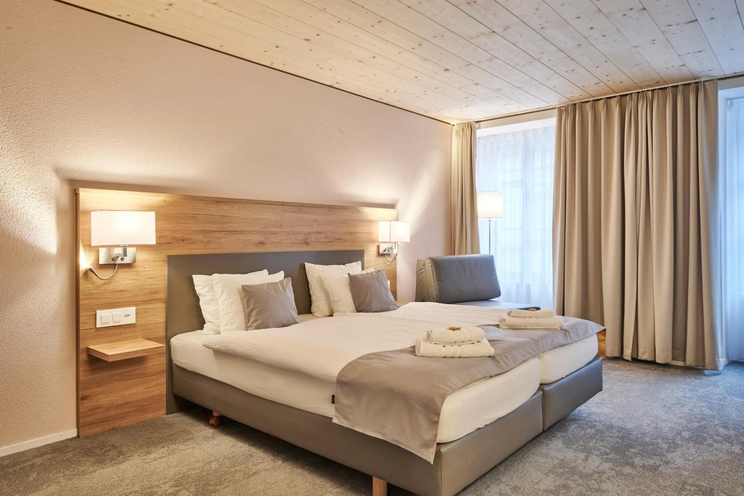 Bed in Aparthotel Krone - Self Check-In