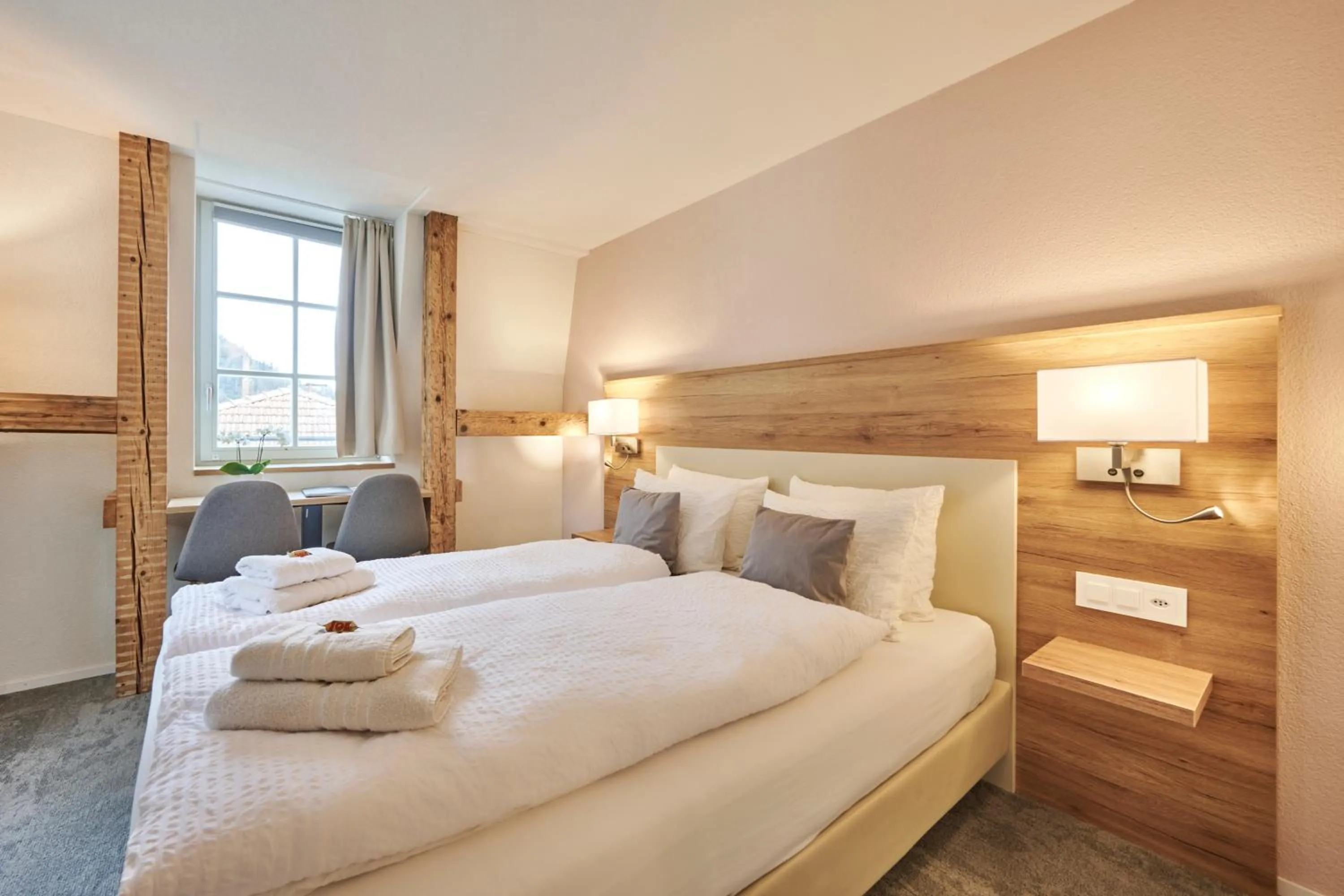 Bed in Aparthotel Krone - Self Check-In