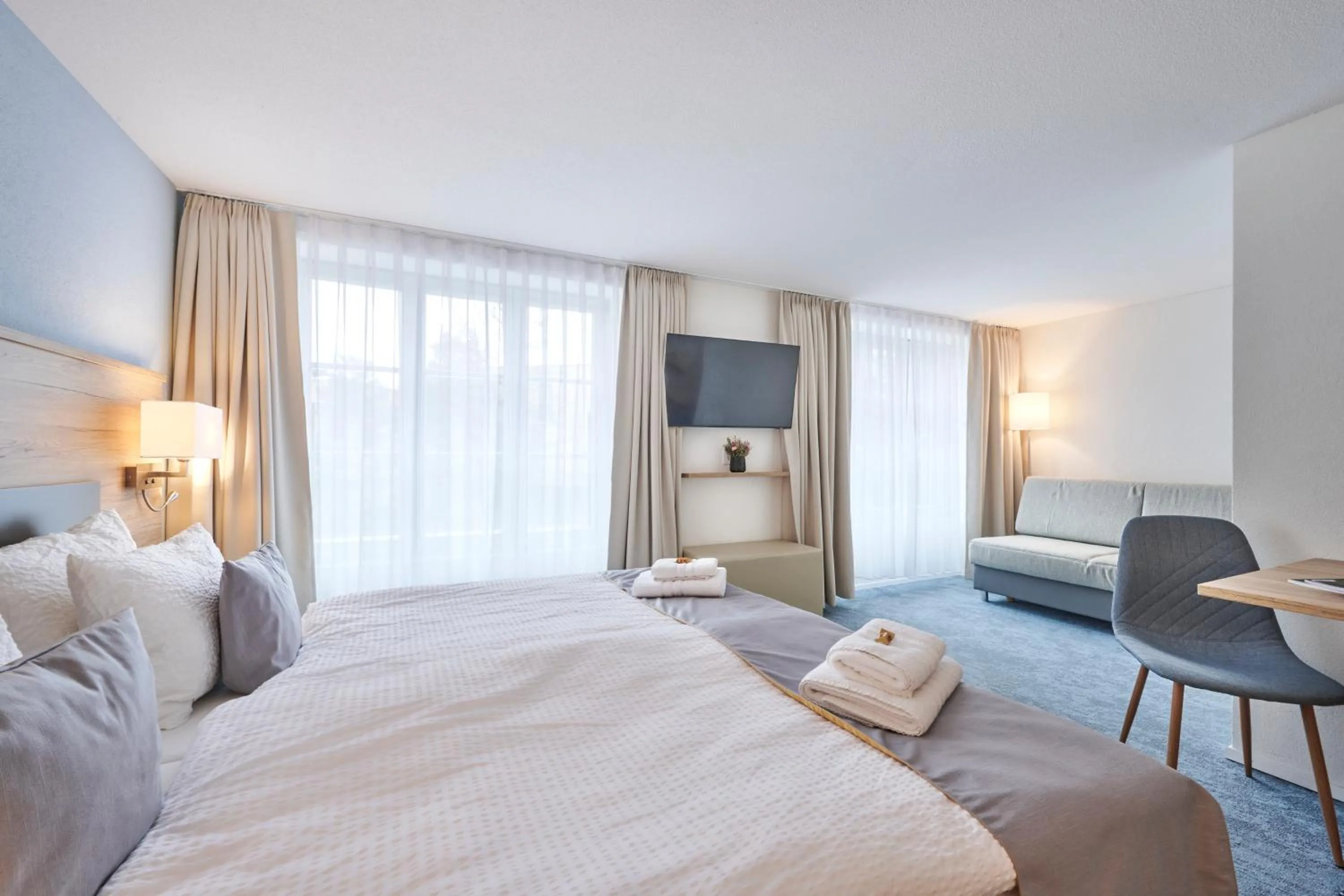 Bed in Aparthotel Krone - Self Check-In