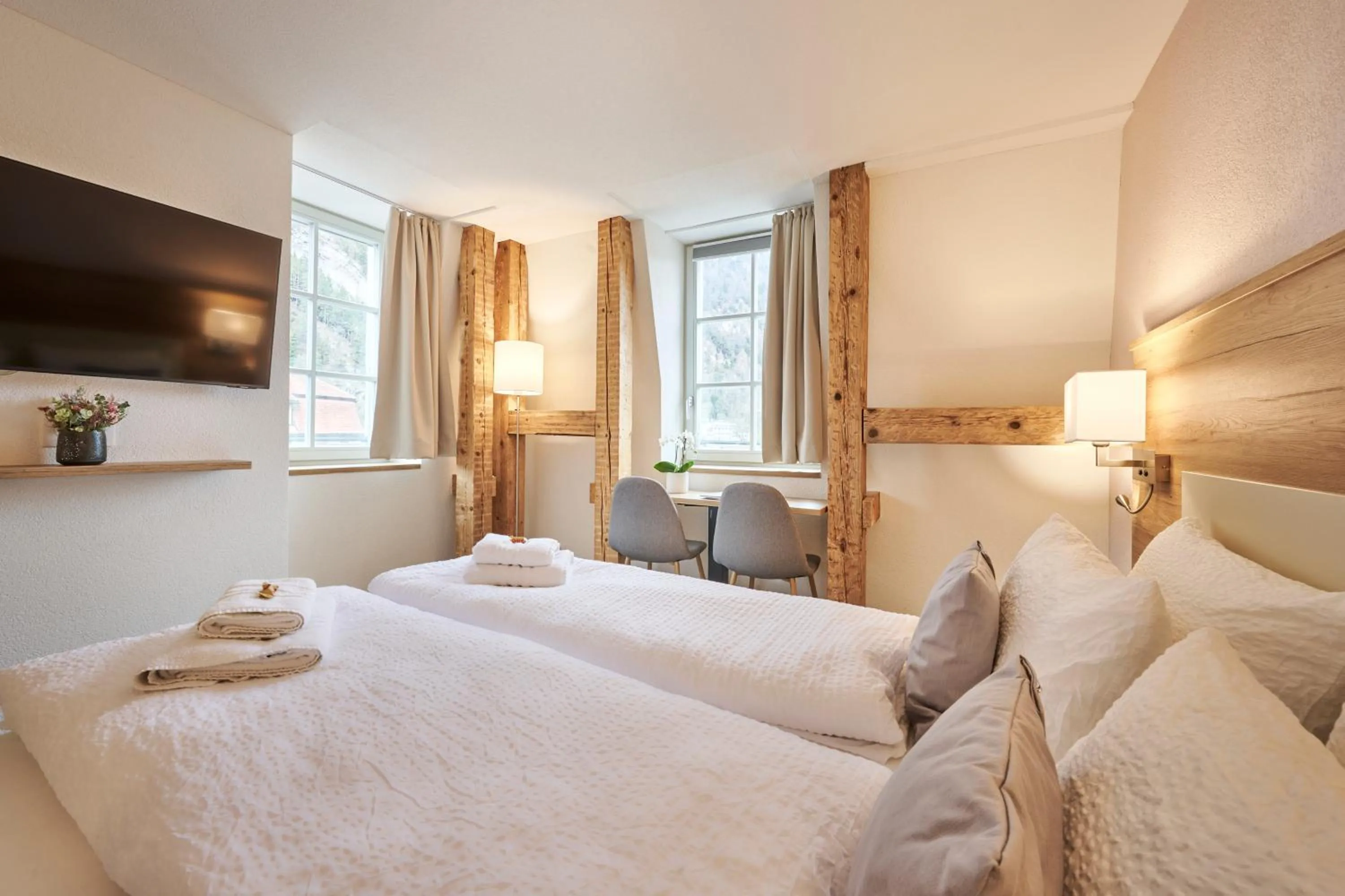 Bed in Aparthotel Krone - Self Check-In