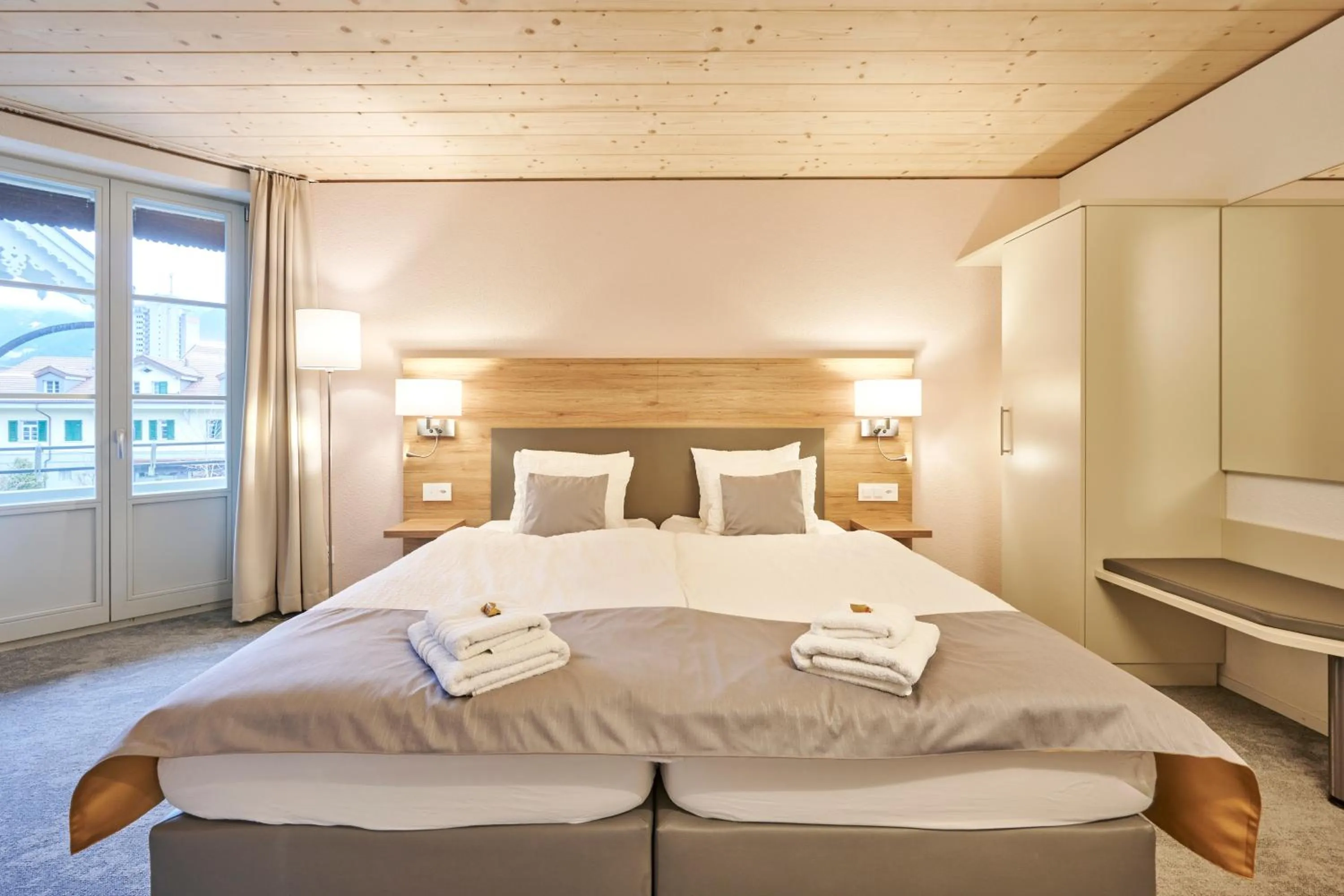 Bed in Aparthotel Krone - Self Check-In