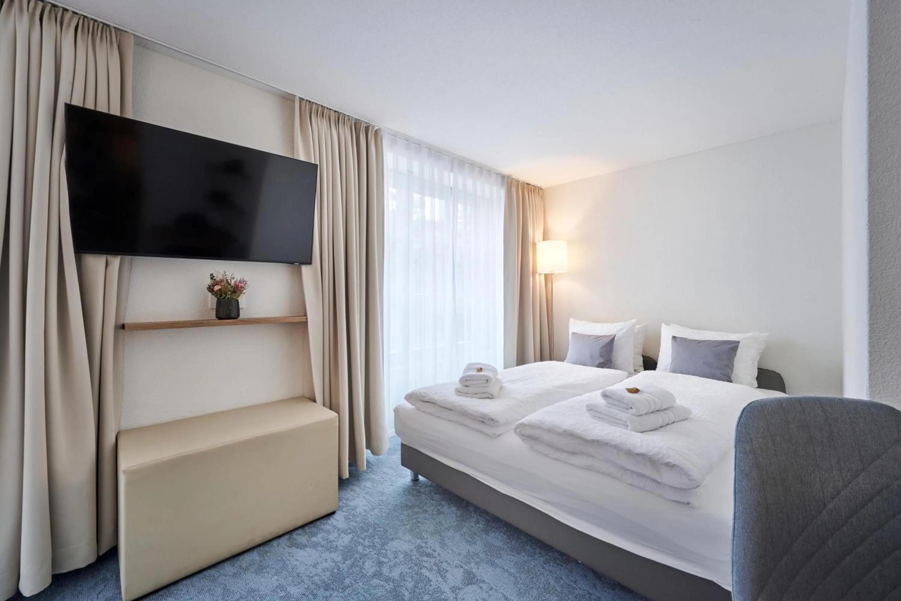 Bed in Aparthotel Krone - Self Check-In