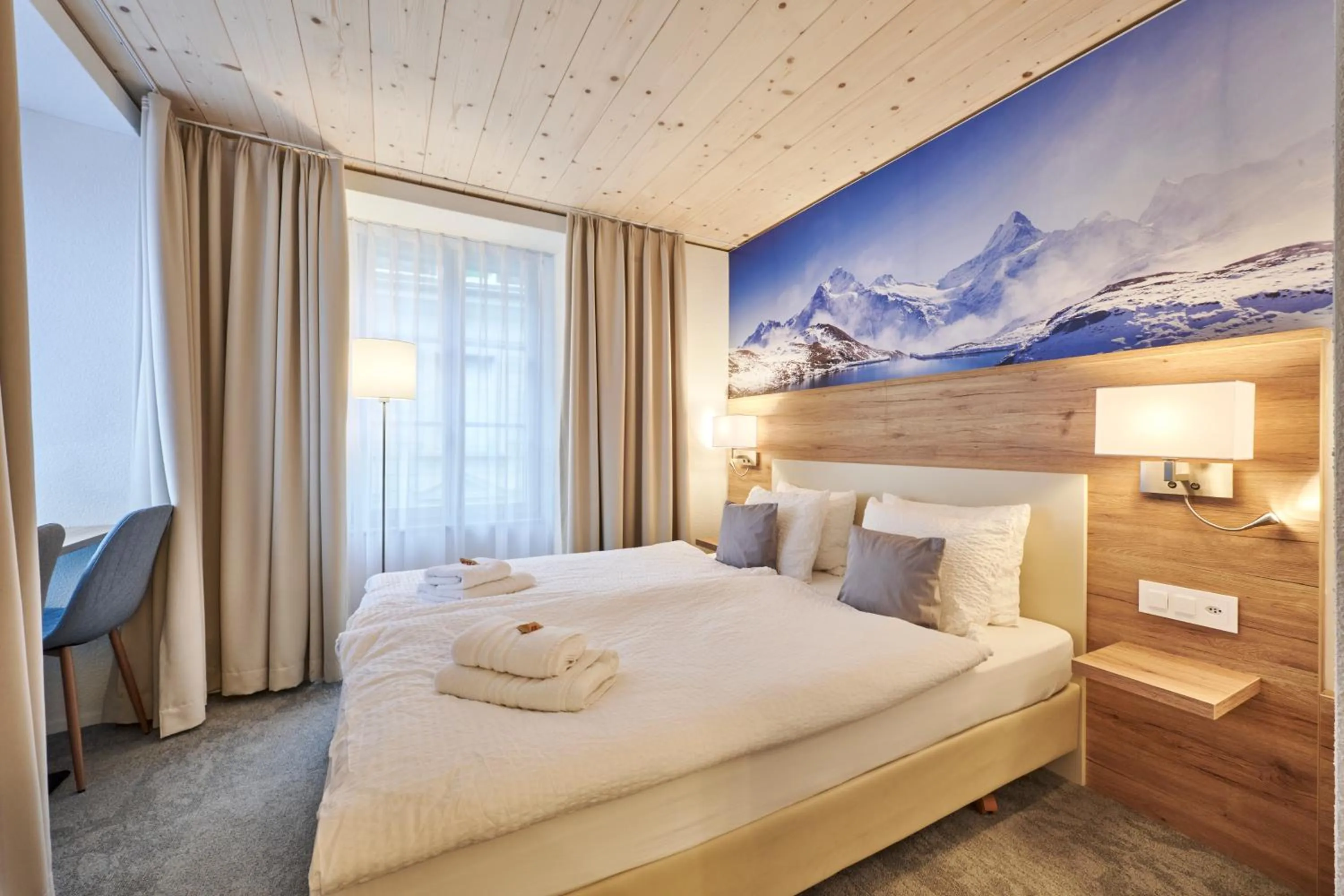 Bed in Aparthotel Krone - Self Check-In