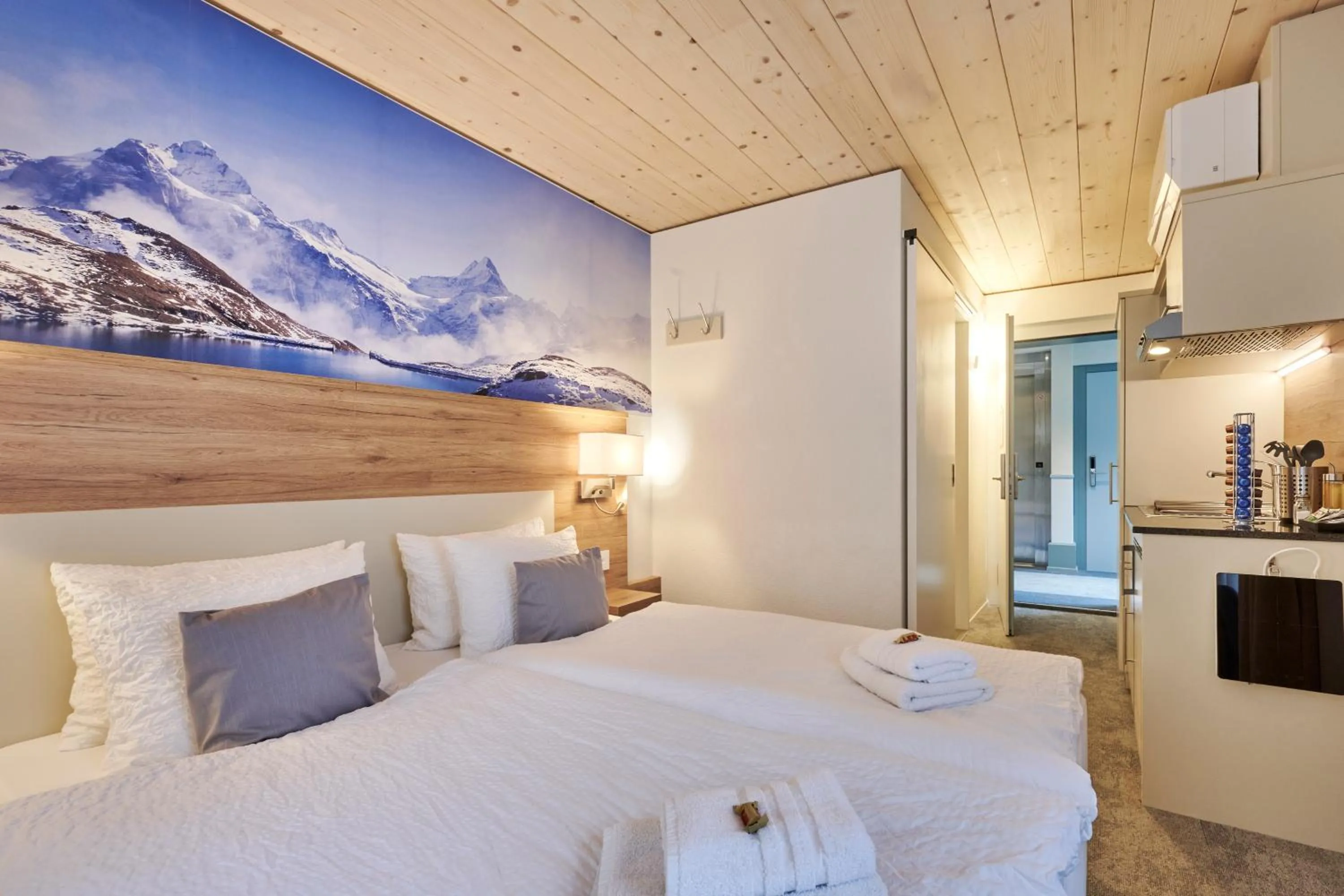 Bed in Aparthotel Krone - Self Check-In