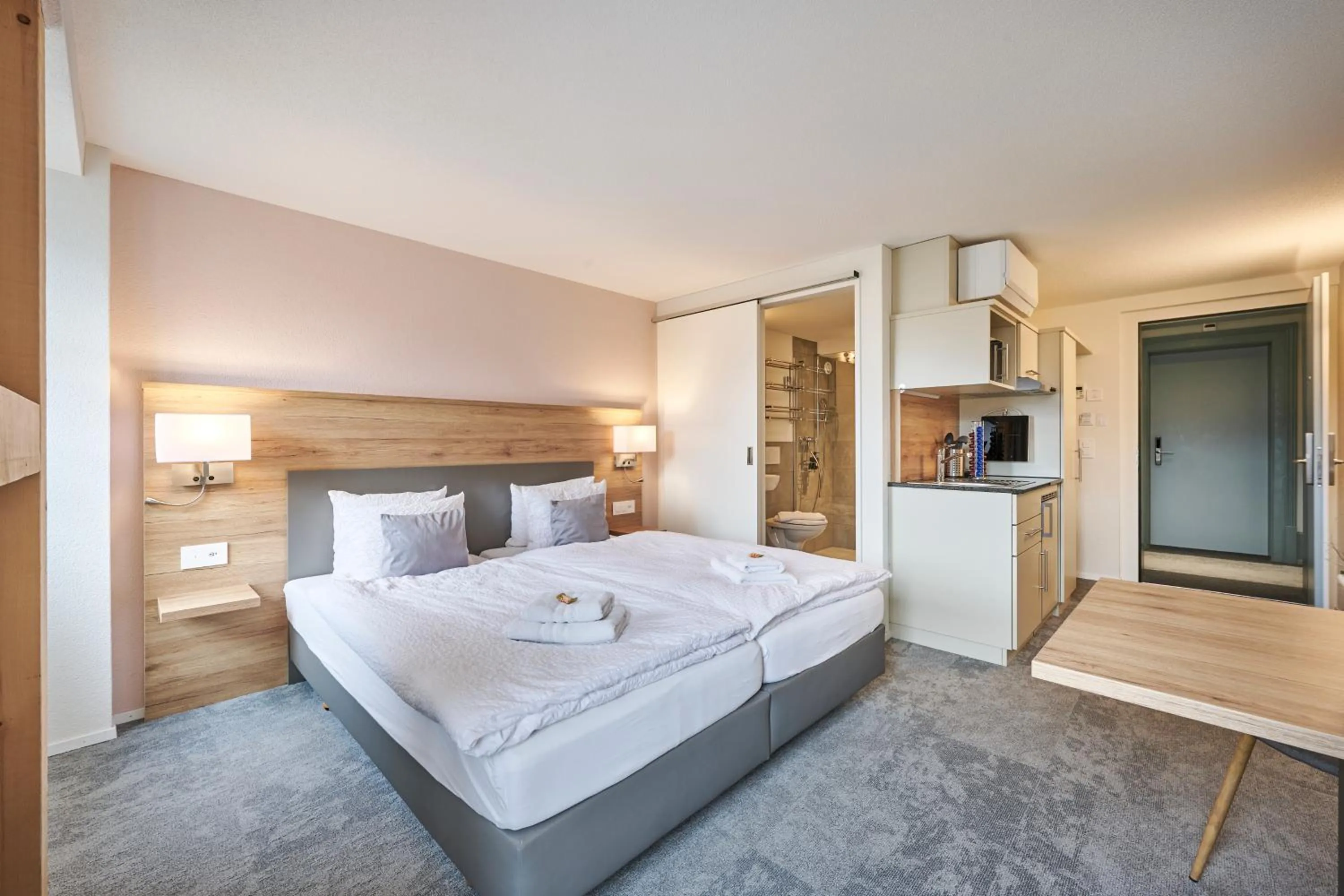 Bed in Aparthotel Krone - Self Check-In