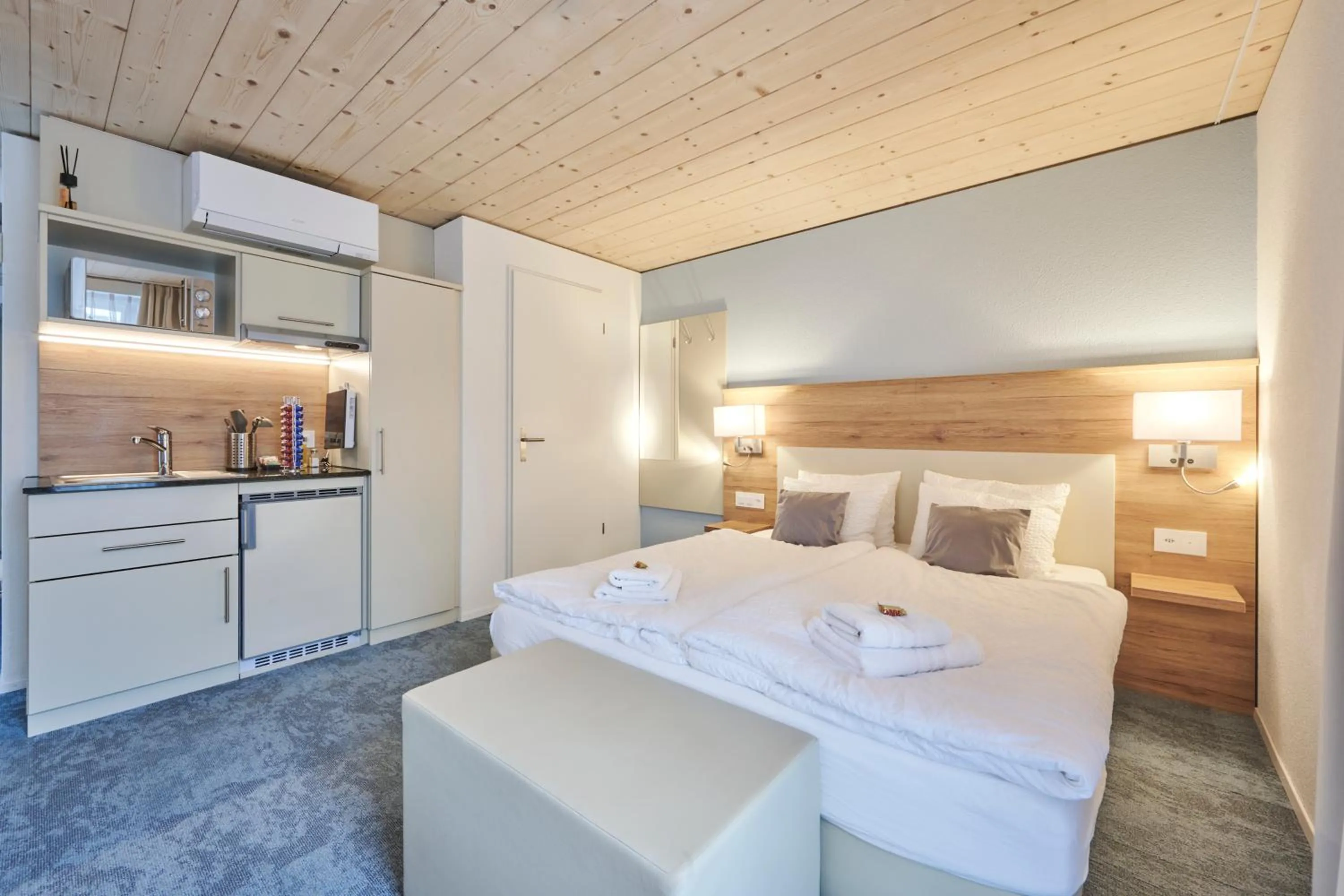 Bed in Aparthotel Krone - Self Check-In