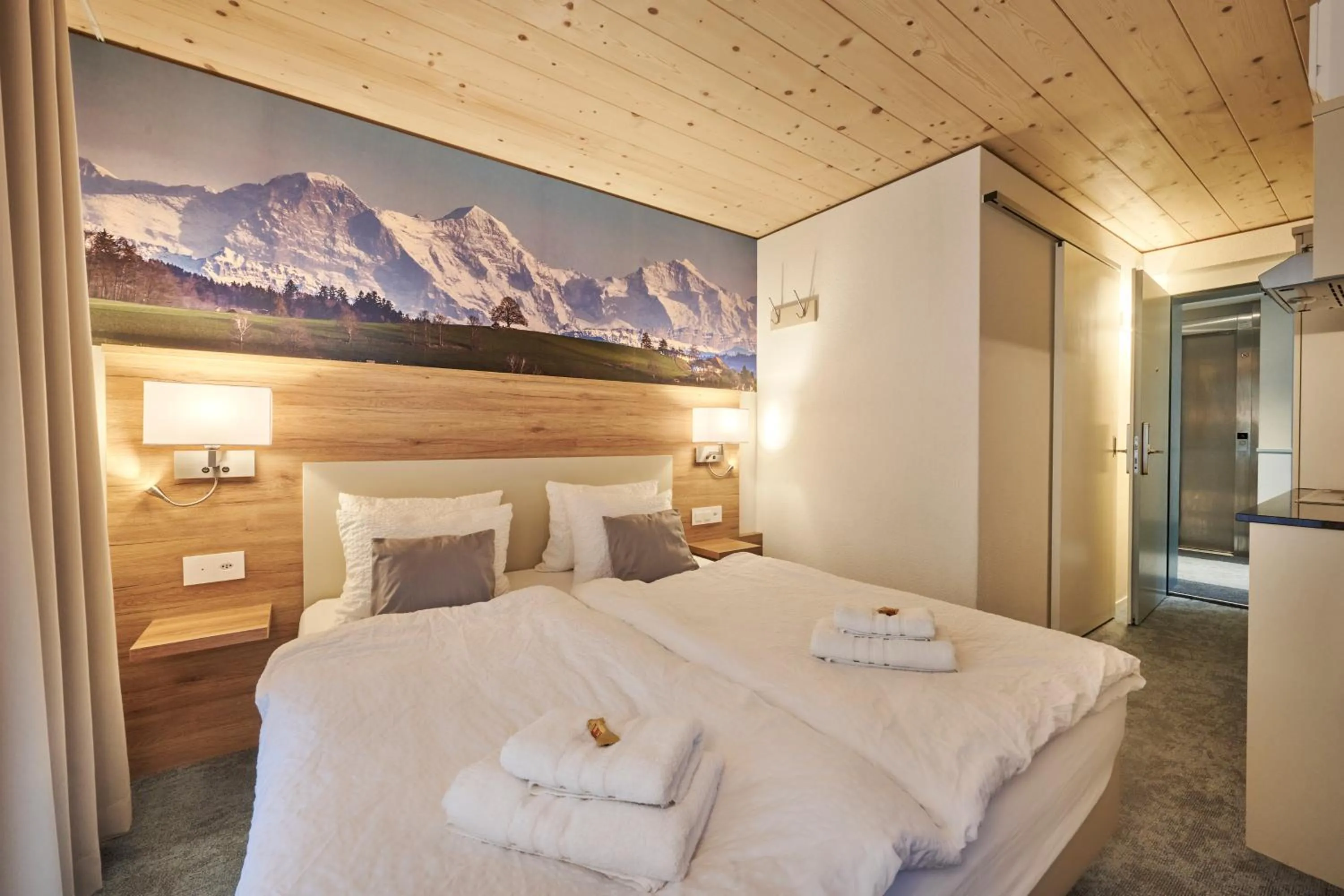 Bed in Aparthotel Krone - Self Check-In