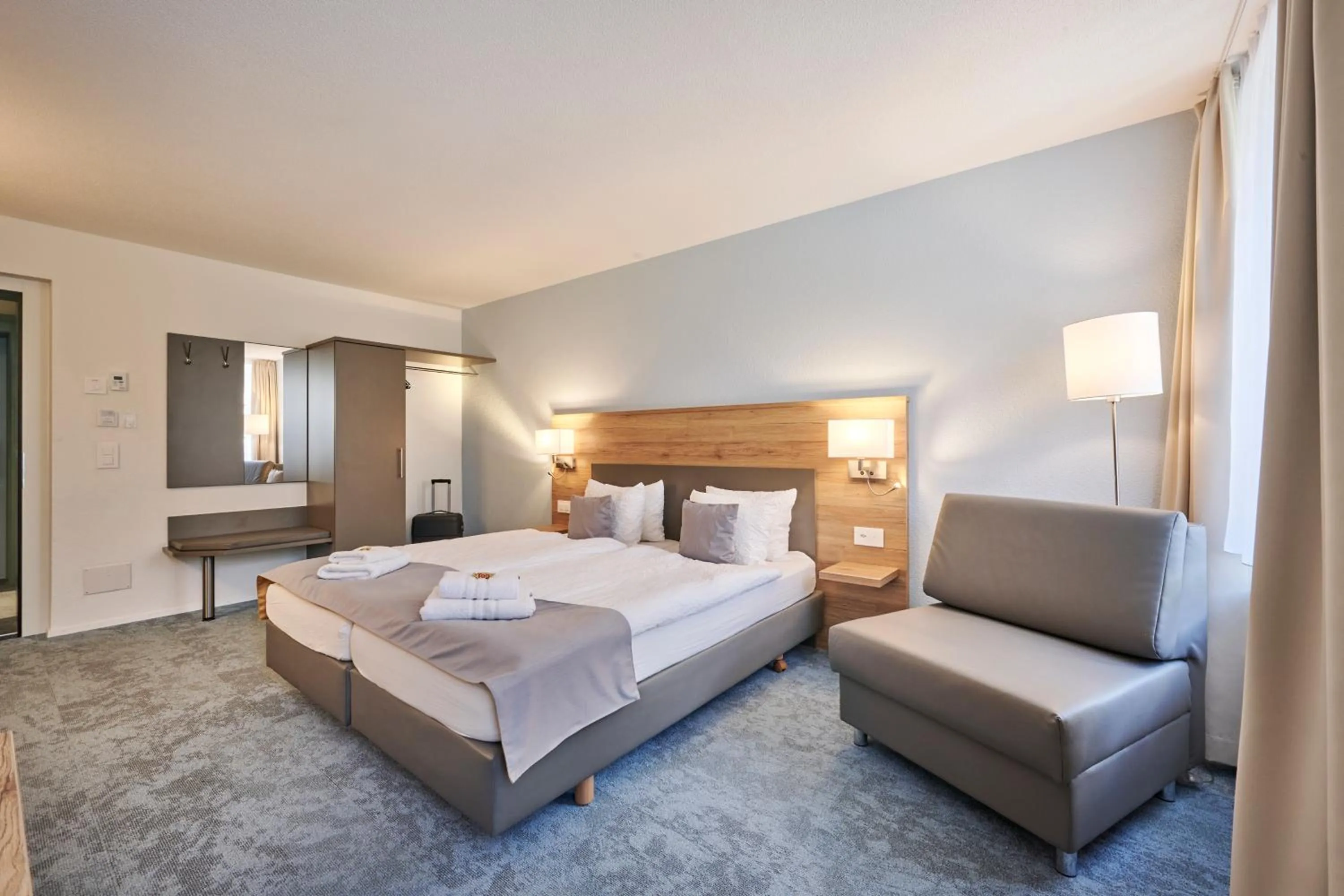 Bed in Aparthotel Krone - Self Check-In