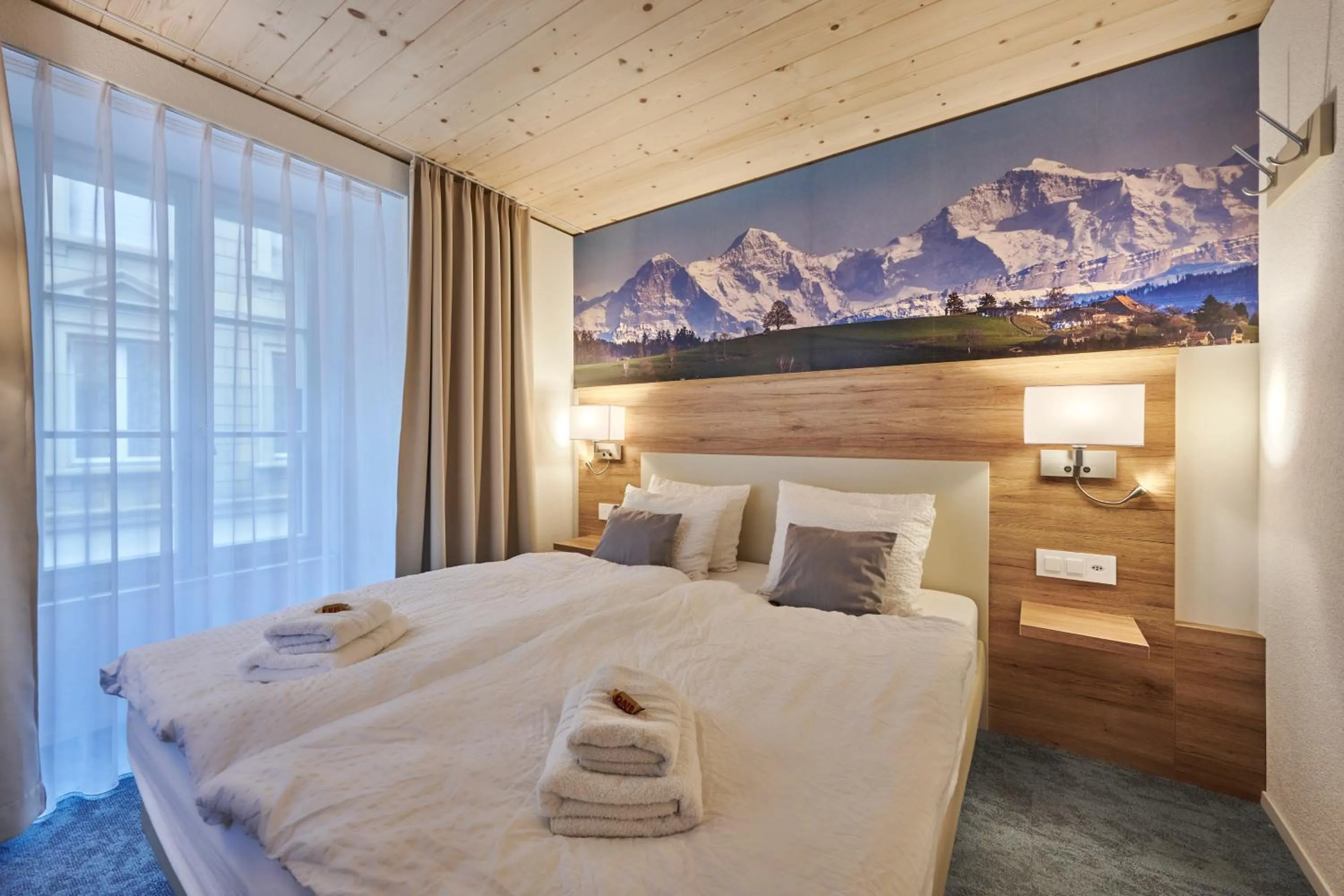 Bed in Aparthotel Krone - Self Check-In