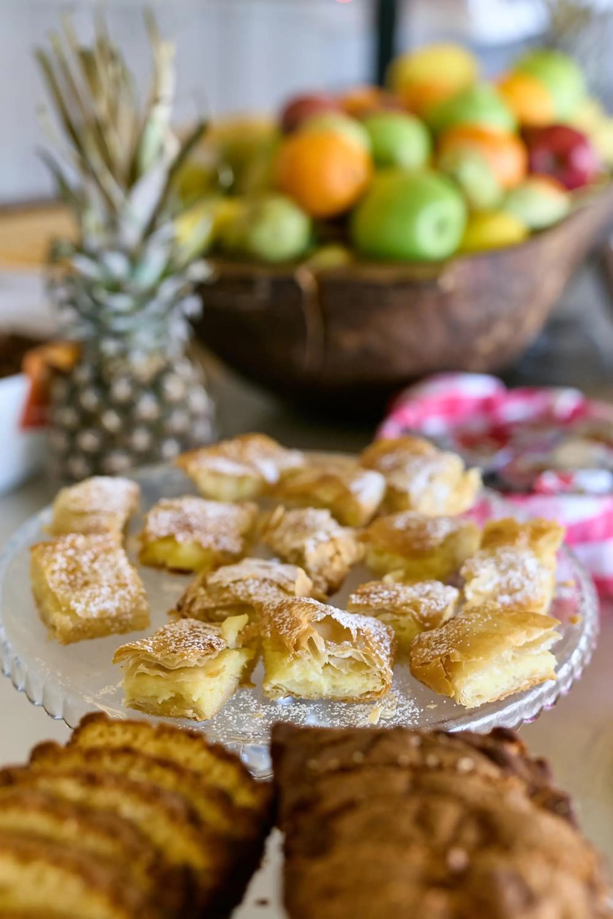 Breakfast in Fedriades Delphi Hotel