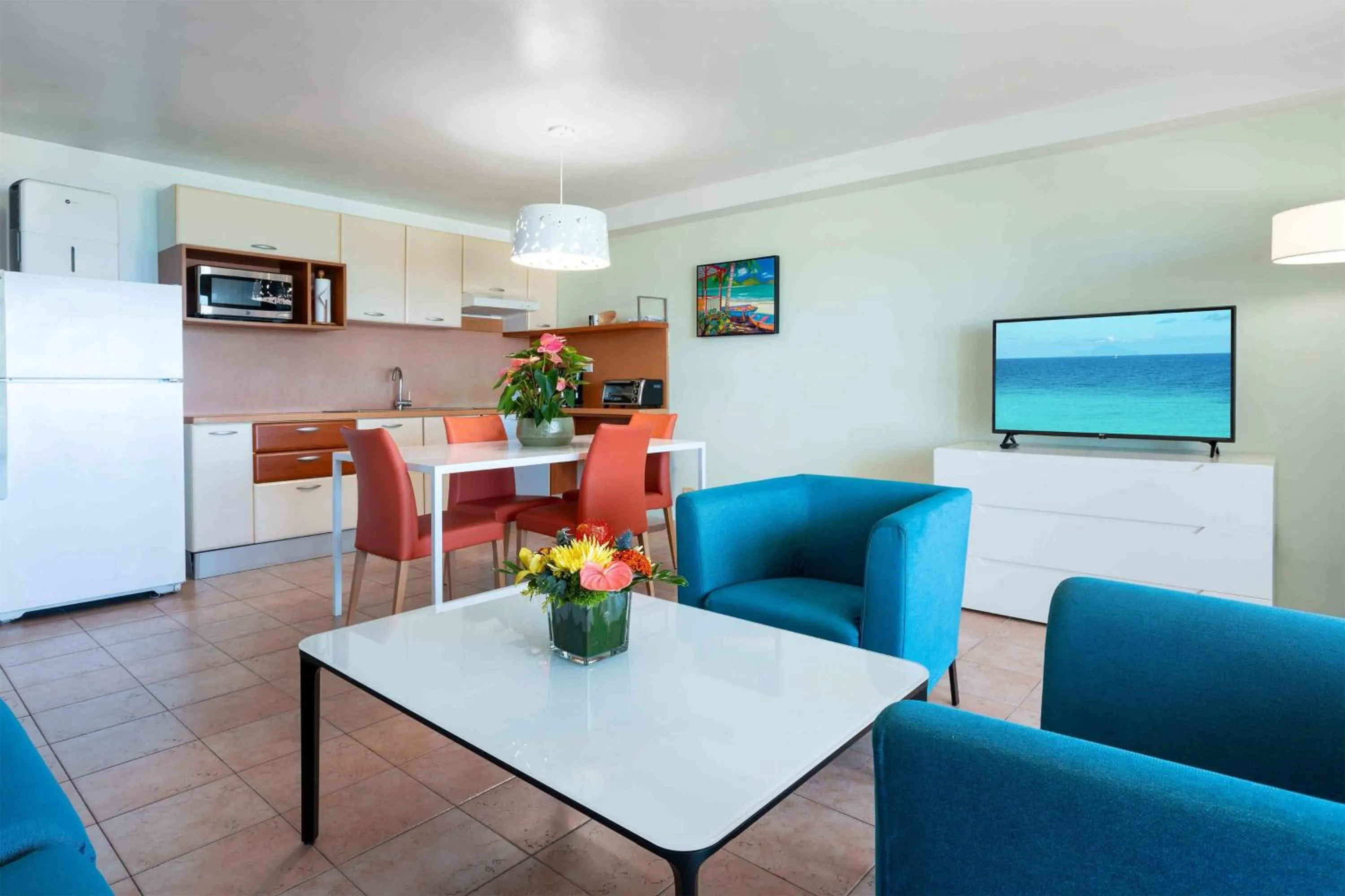 Kitchen or kitchenette in Royal Islander Club Resort La Terrasse