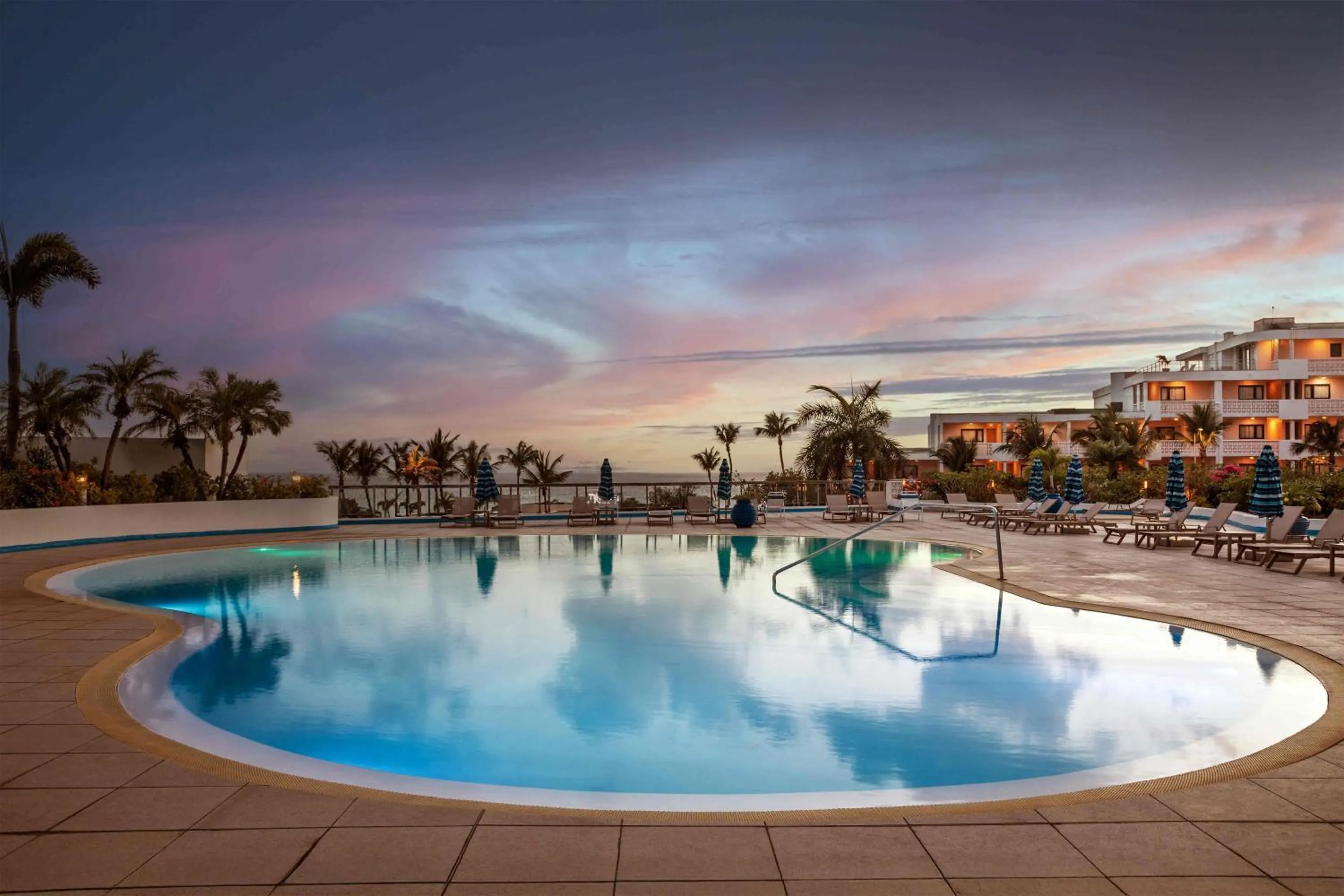 Pool view in Royal Islander Club Resort La Terrasse