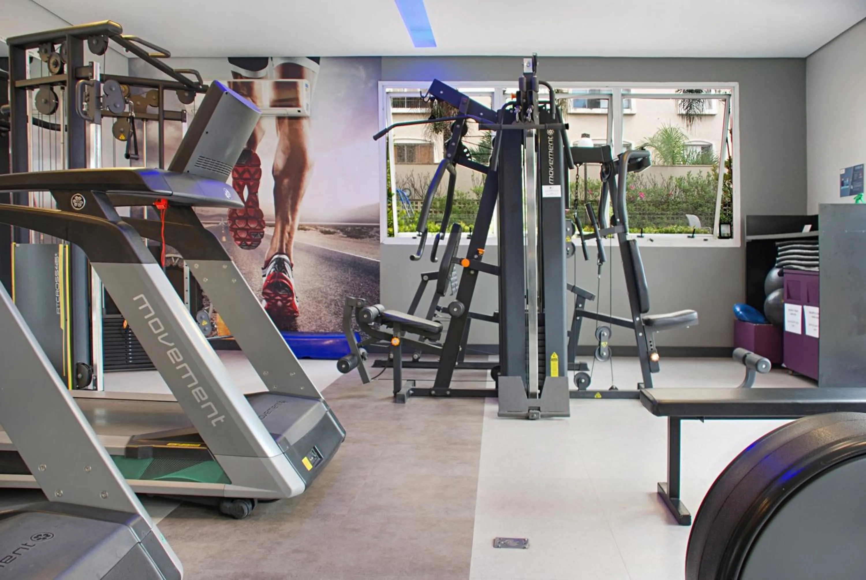 Fitness centre/facilities in Sofisticado Hotel na Vila Olimpia